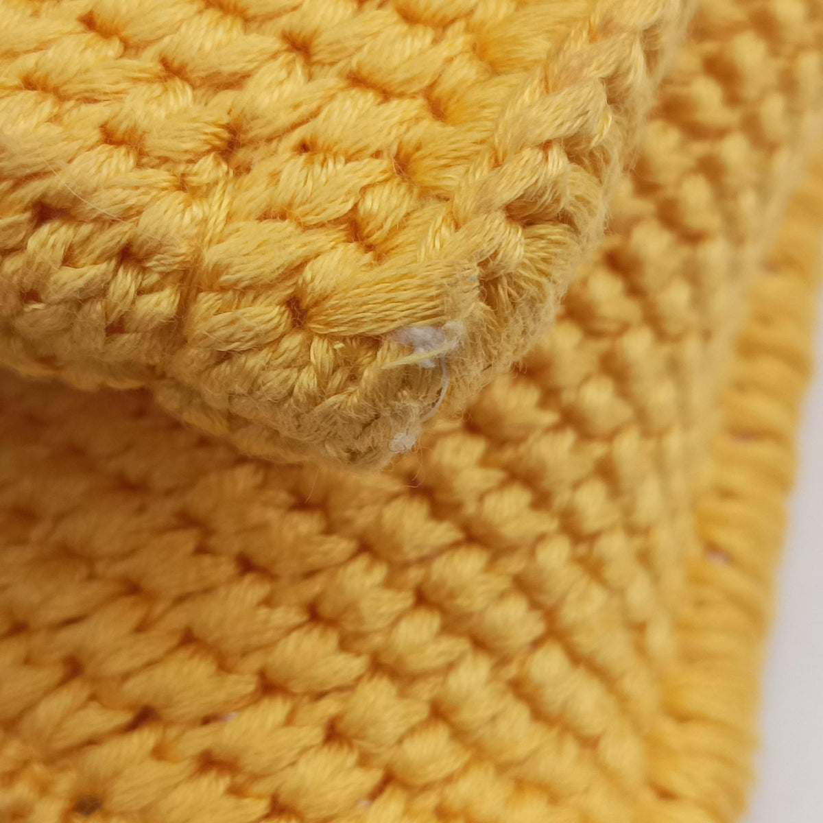 Secondhand Fendi SUNSHINE Yellow Crochet×leather 8BH386 shoulderbag | stylenewstar