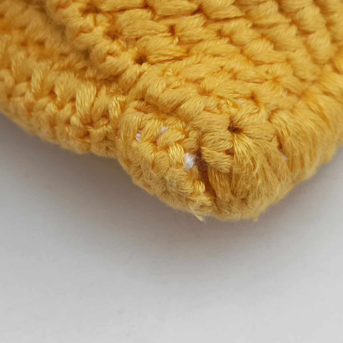 Secondhand Fendi SUNSHINE Yellow Crochet×leather 8BH386 shoulderbag | stylenewstar