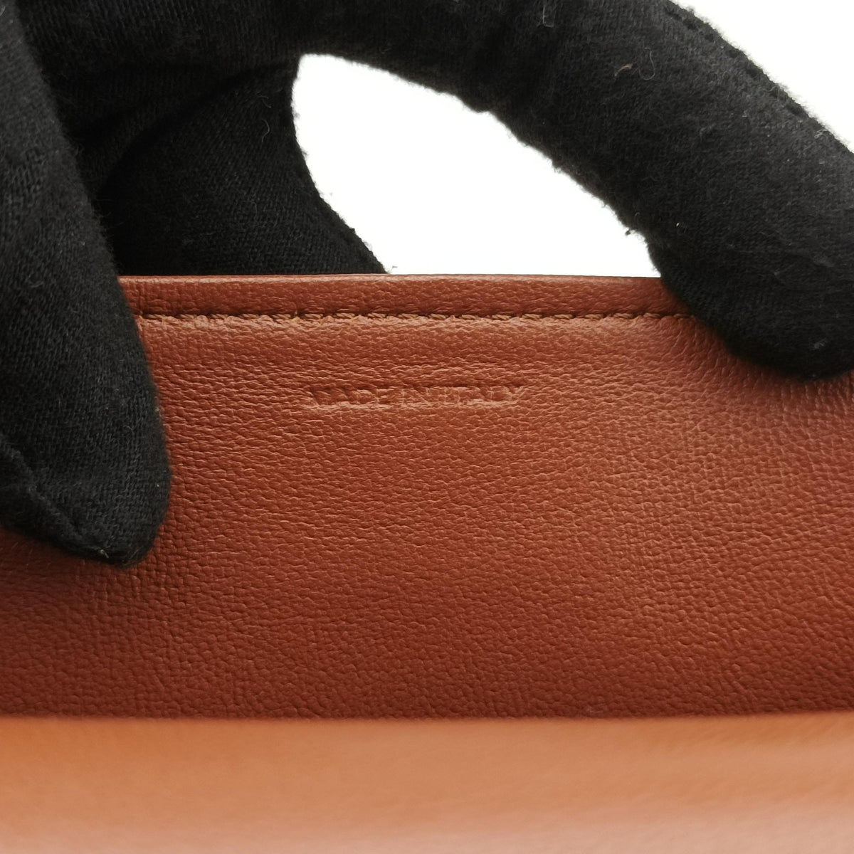 Pre-owned Celine Triomphe Maillon Brown leather  shoulderbag | stylenewstar