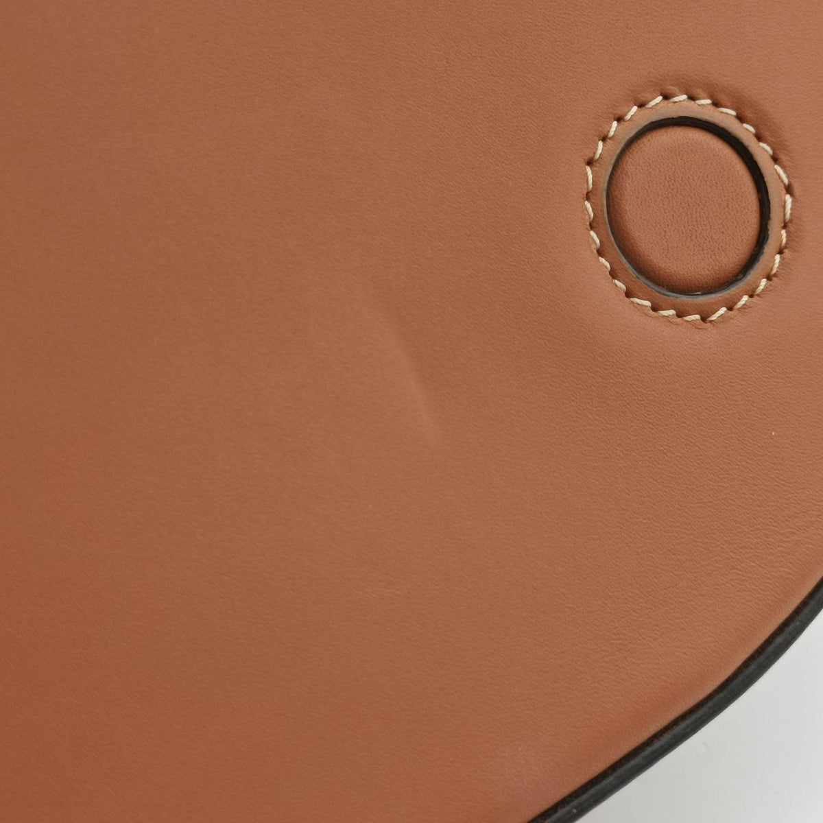 Pre-owned Celine Triomphe Maillon Brown leather  shoulderbag | stylenewstar
