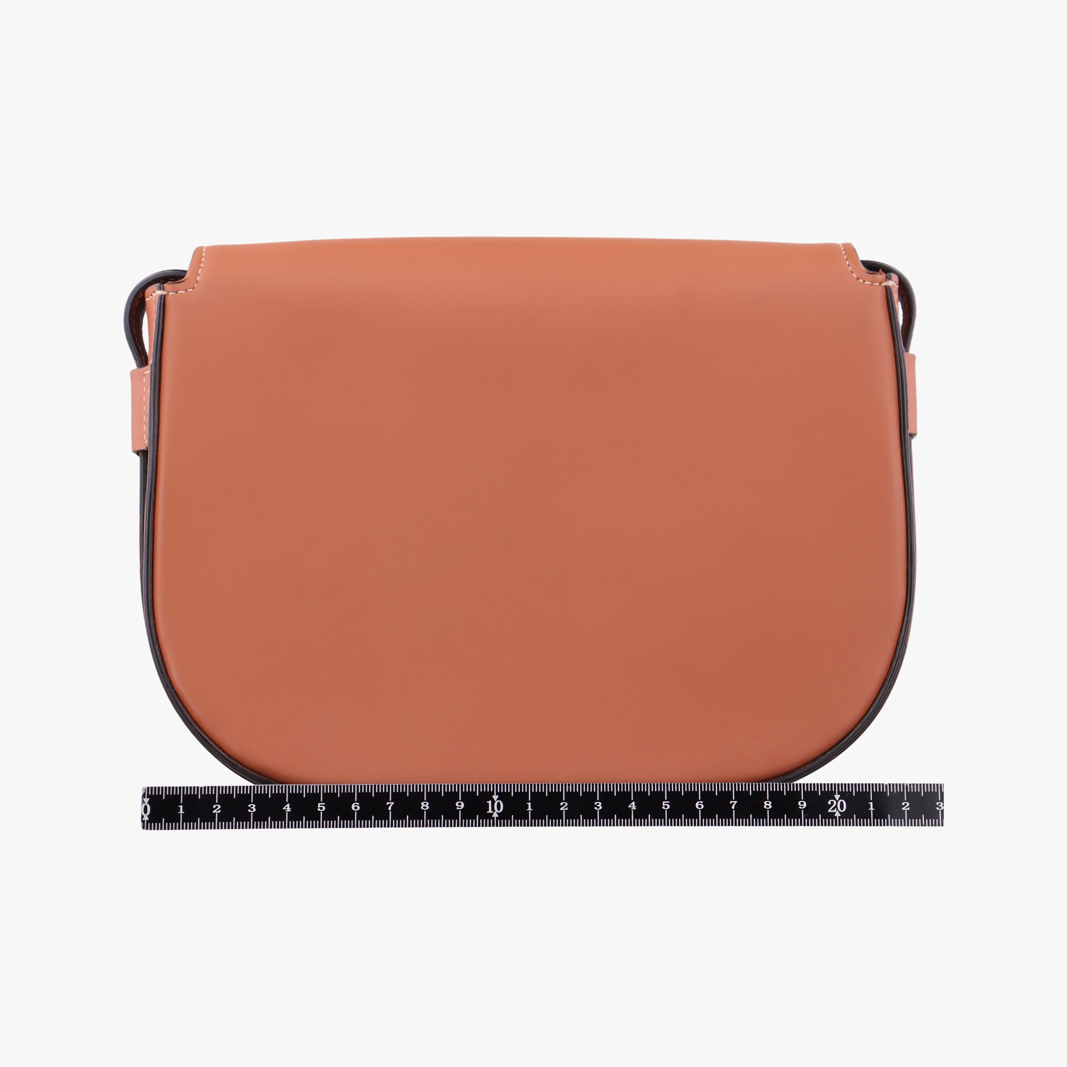Pre-owned Celine Triomphe Maillon Brown leather  shoulderbag | stylenewstar