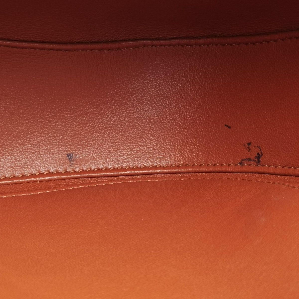Pre-owned Celine Triomphe Maillon Brown leather  shoulderbag | stylenewstar