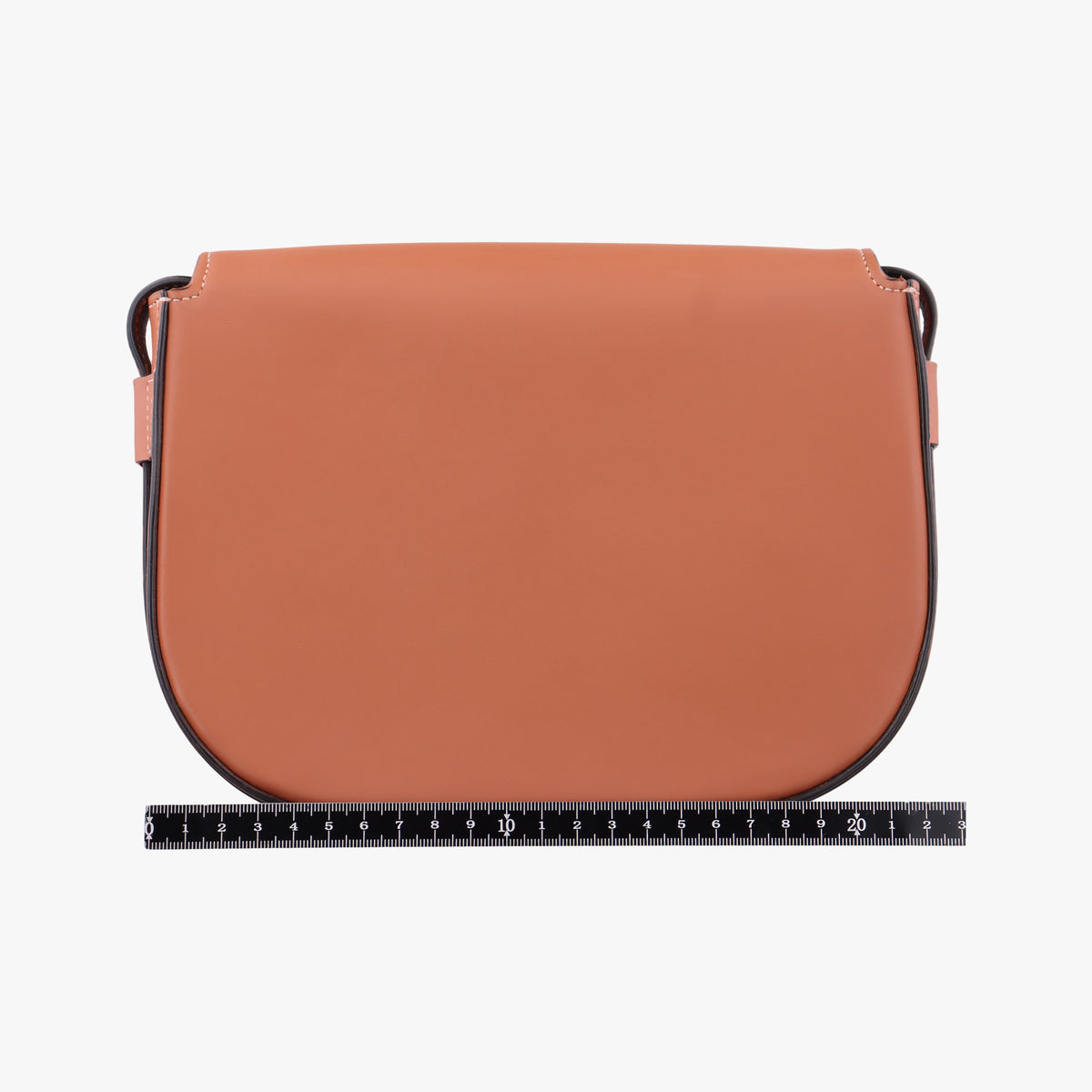 Pre-owned Celine Triomphe Maillon Brown leather  shoulderbag | stylenewstar