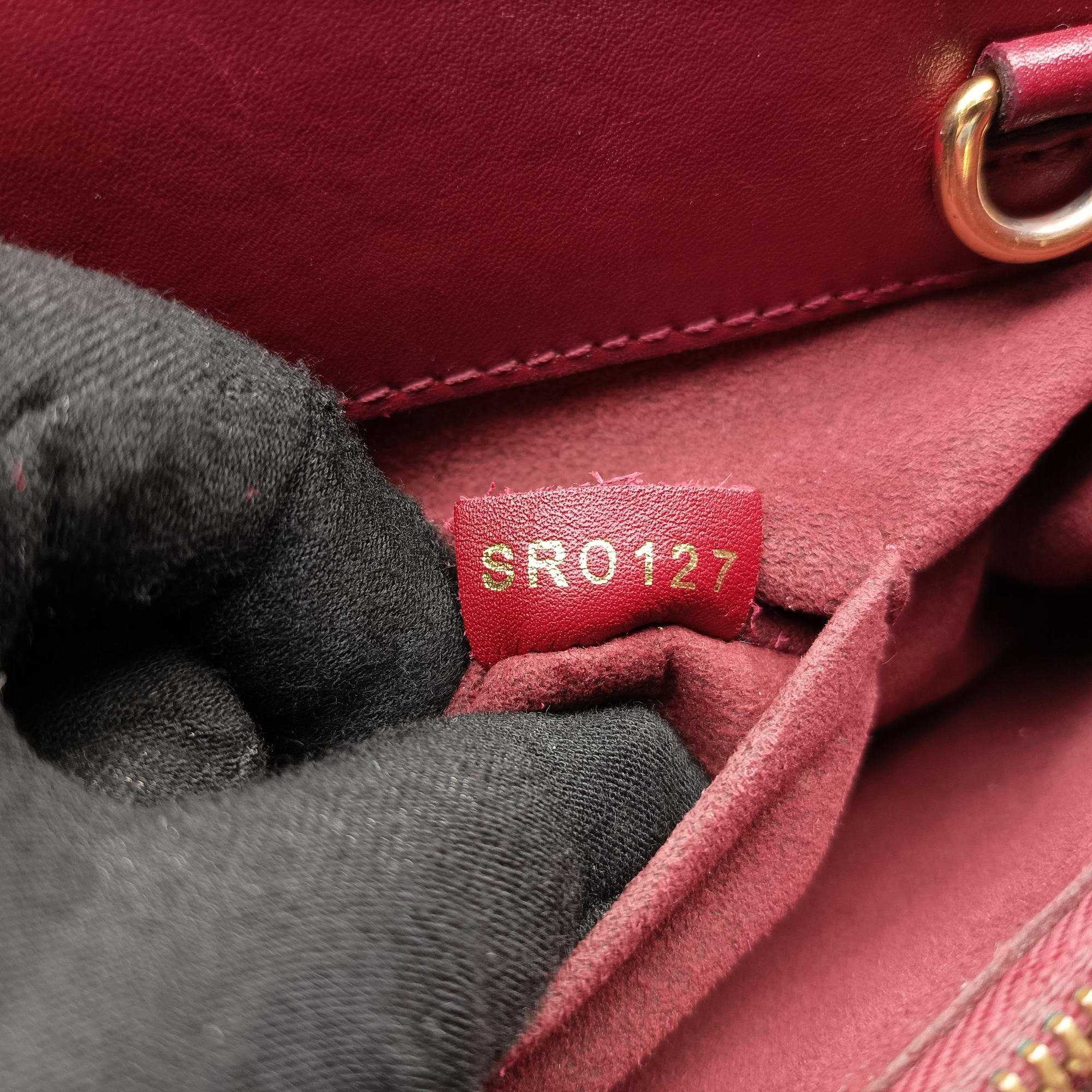 Secondhand Louis Vuitton Venus brown×RAISIN Monogram Canvas×calf leather M42413 handbag | stylenewstar