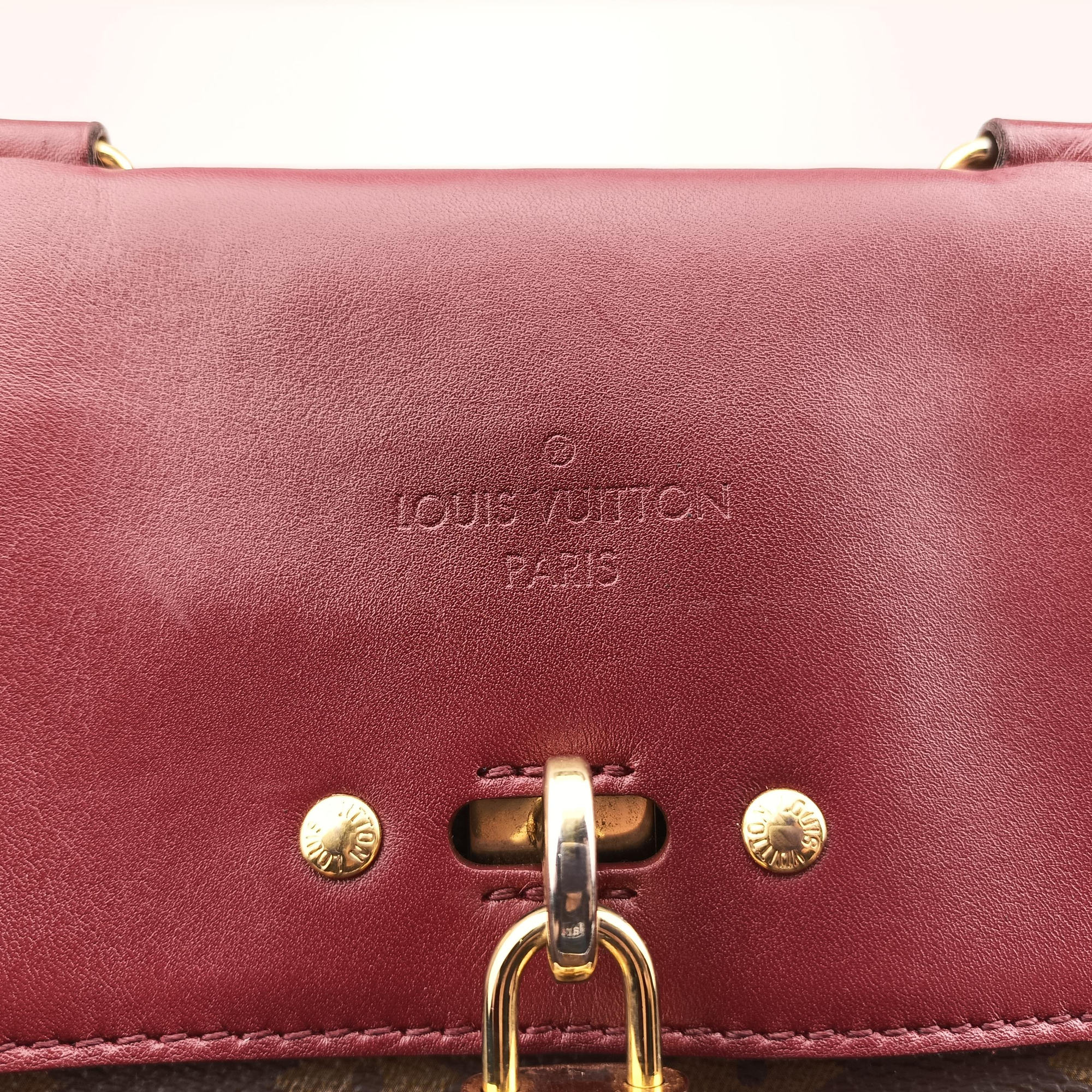 Secondhand Louis Vuitton Venus brown×RAISIN Monogram Canvas×calf leather M42413 handbag | stylenewstar