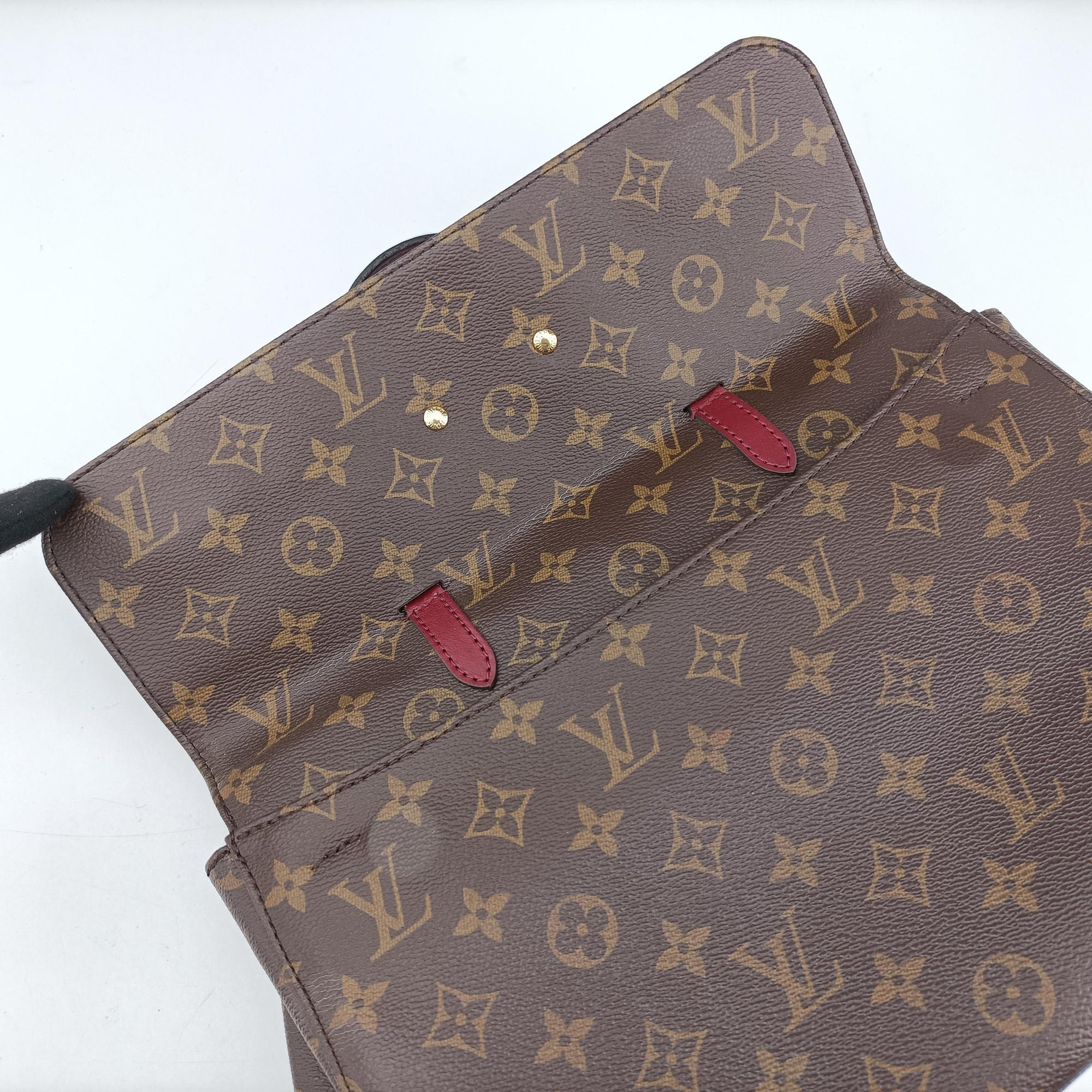 Secondhand Louis Vuitton Venus brown×RAISIN Monogram Canvas×calf leather M42413 handbag | stylenewstar