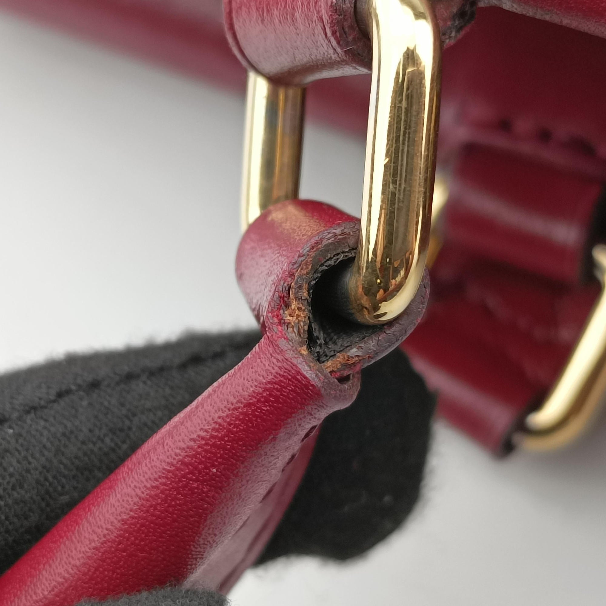 Secondhand Louis Vuitton Venus brown×RAISIN Monogram Canvas×calf leather M42413 handbag | stylenewstar