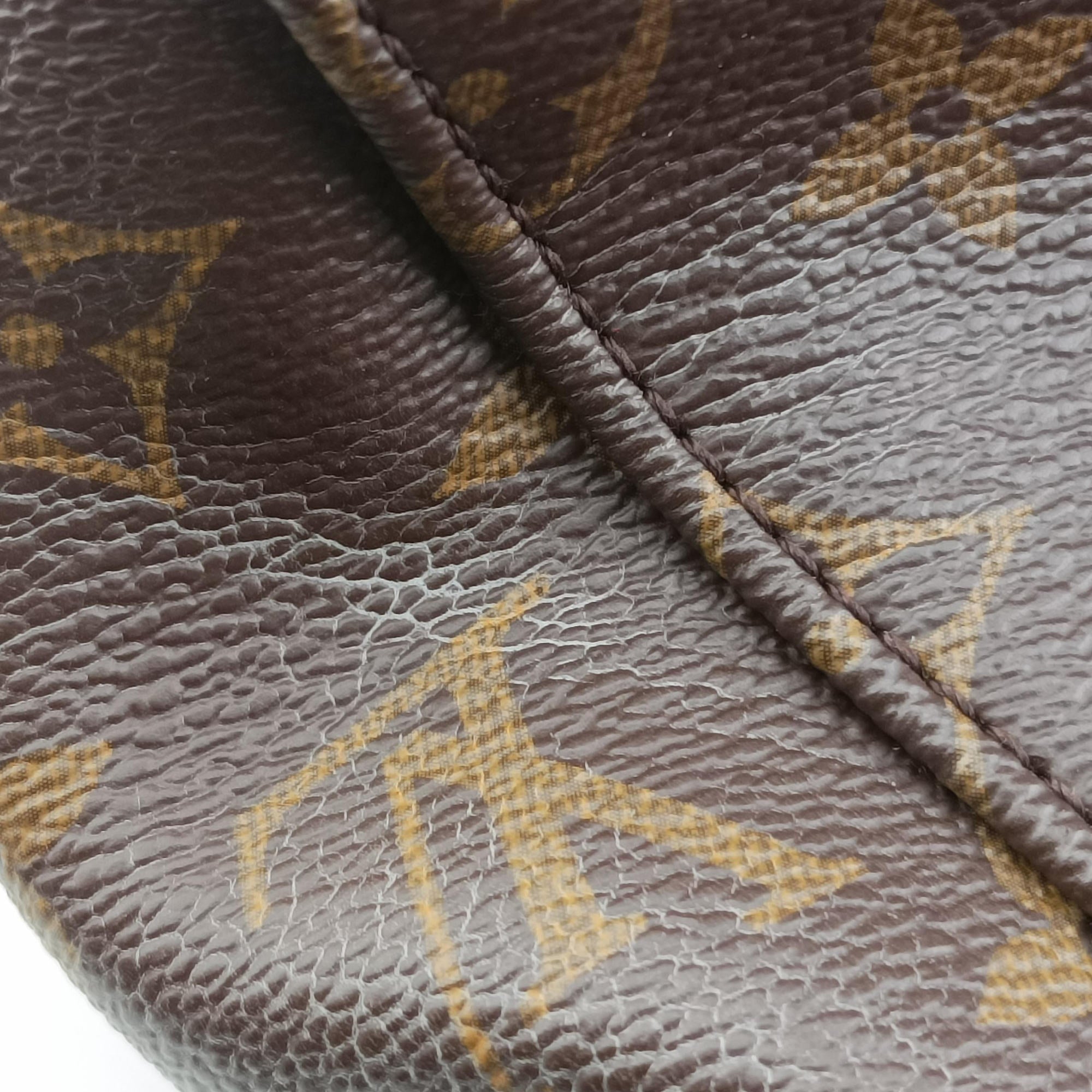 Secondhand Louis Vuitton Venus brown×RAISIN Monogram Canvas×calf leather M42413 handbag | stylenewstar