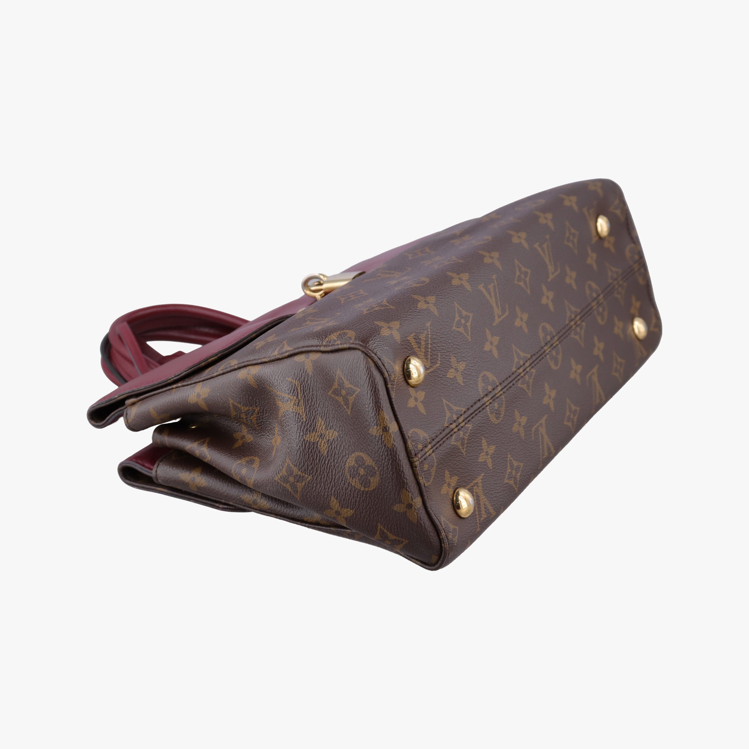 Secondhand Louis Vuitton Venus brown×RAISIN Monogram Canvas×calf leather M42413 handbag | stylenewstar