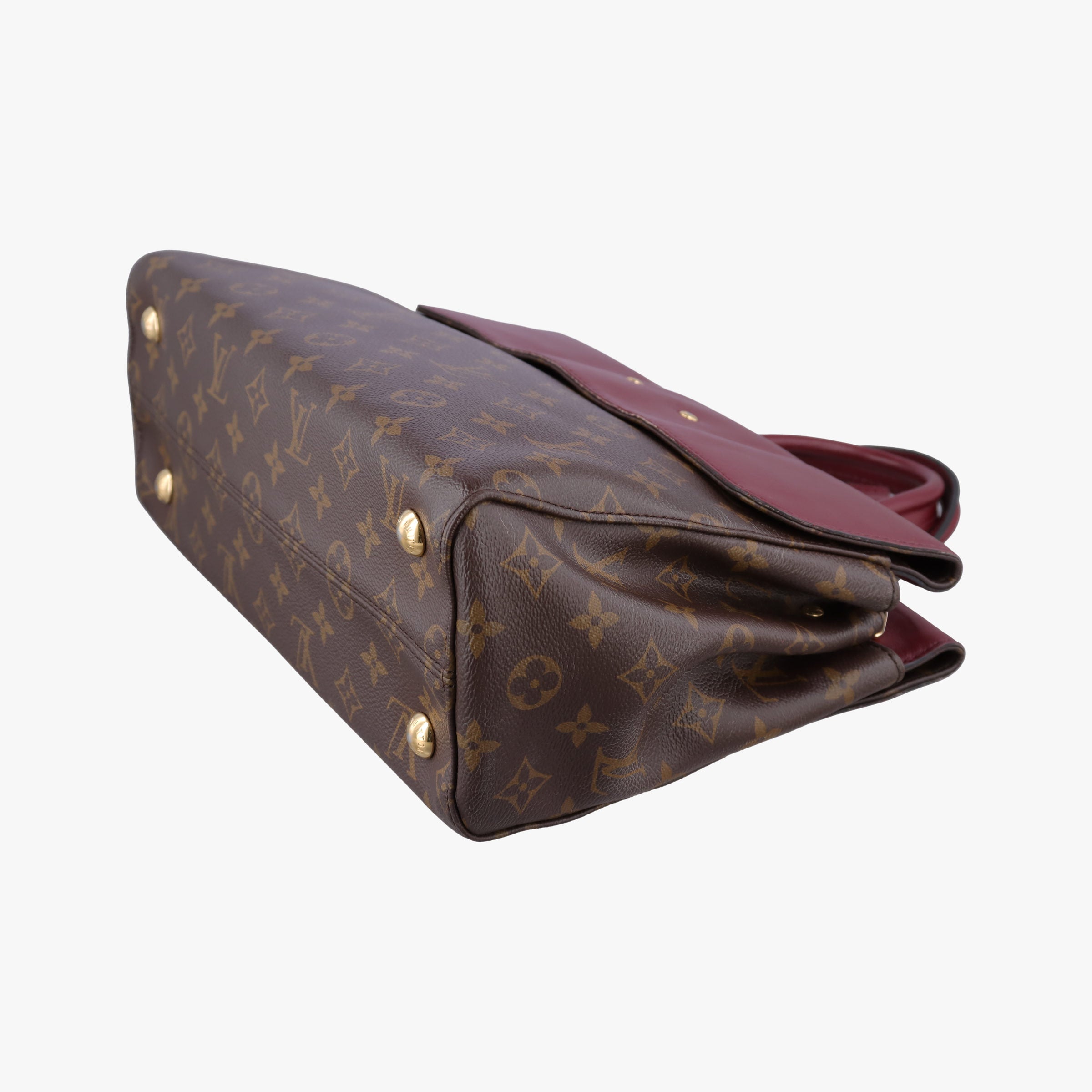 Secondhand Louis Vuitton Venus brown×RAISIN Monogram Canvas×calf leather M42413 handbag | stylenewstar