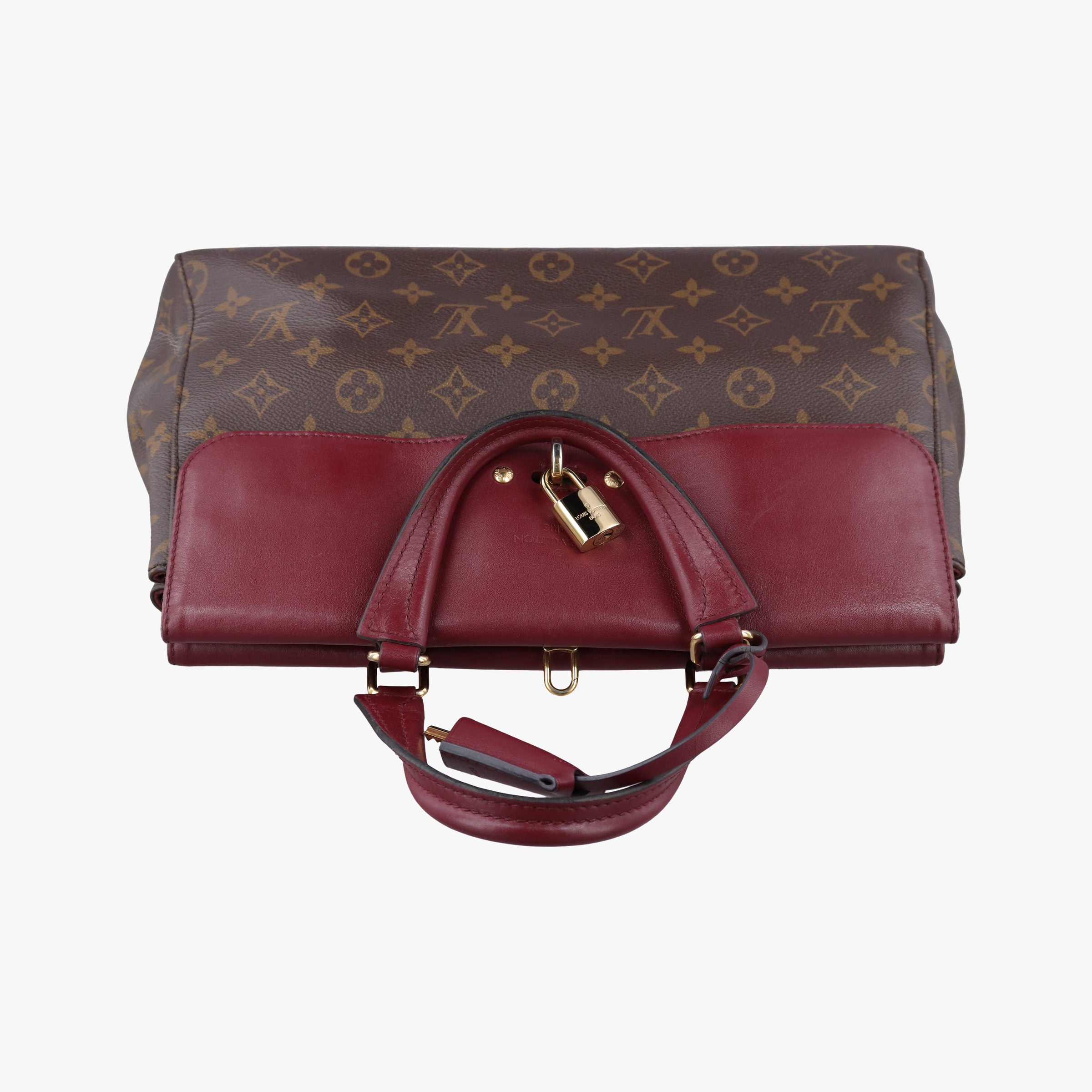 Secondhand Louis Vuitton Venus brown×RAISIN Monogram Canvas×calf leather M42413 handbag | stylenewstar