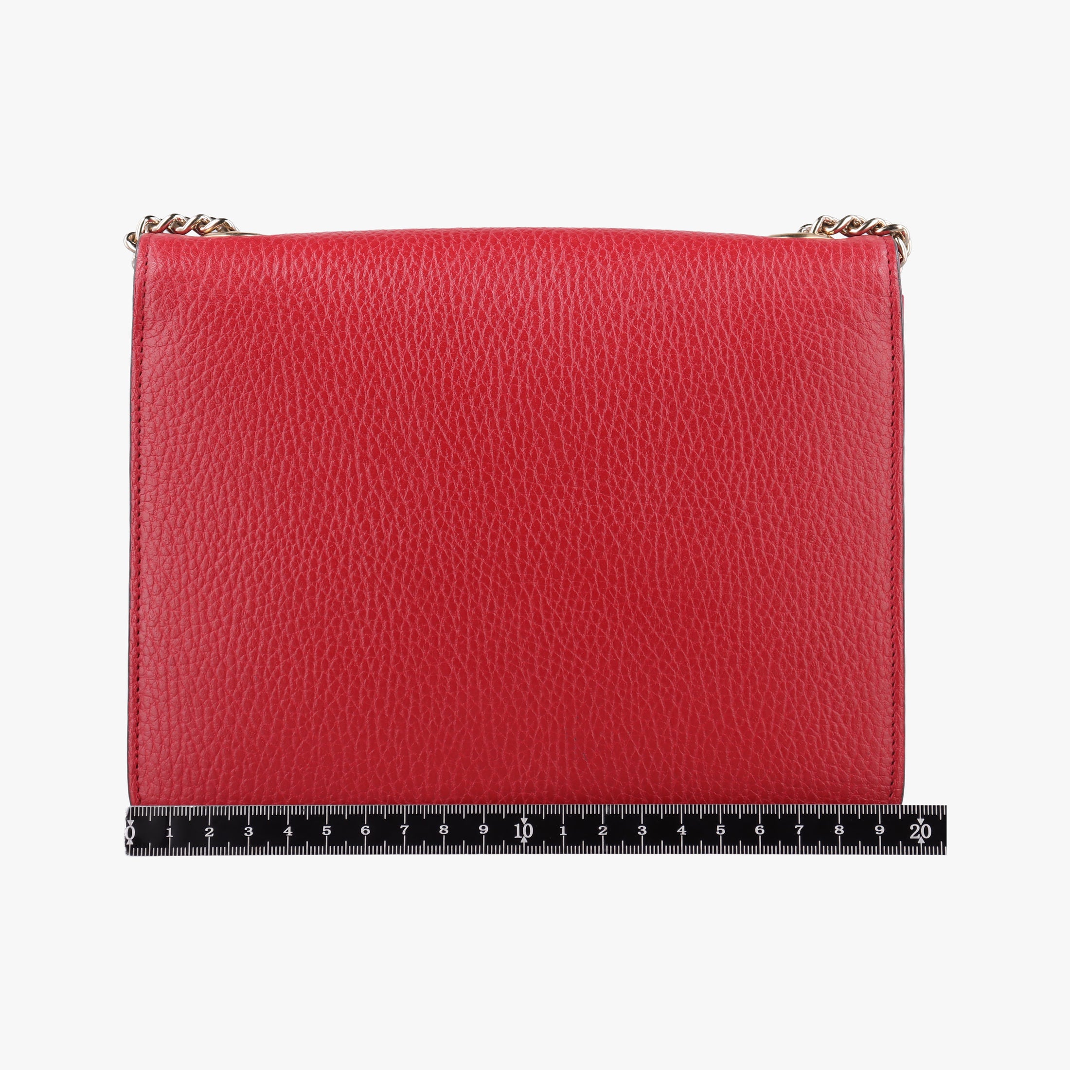 Secondhand Gucci Interlocking G Red Leather 510304 shoulderbag | stylenewstar