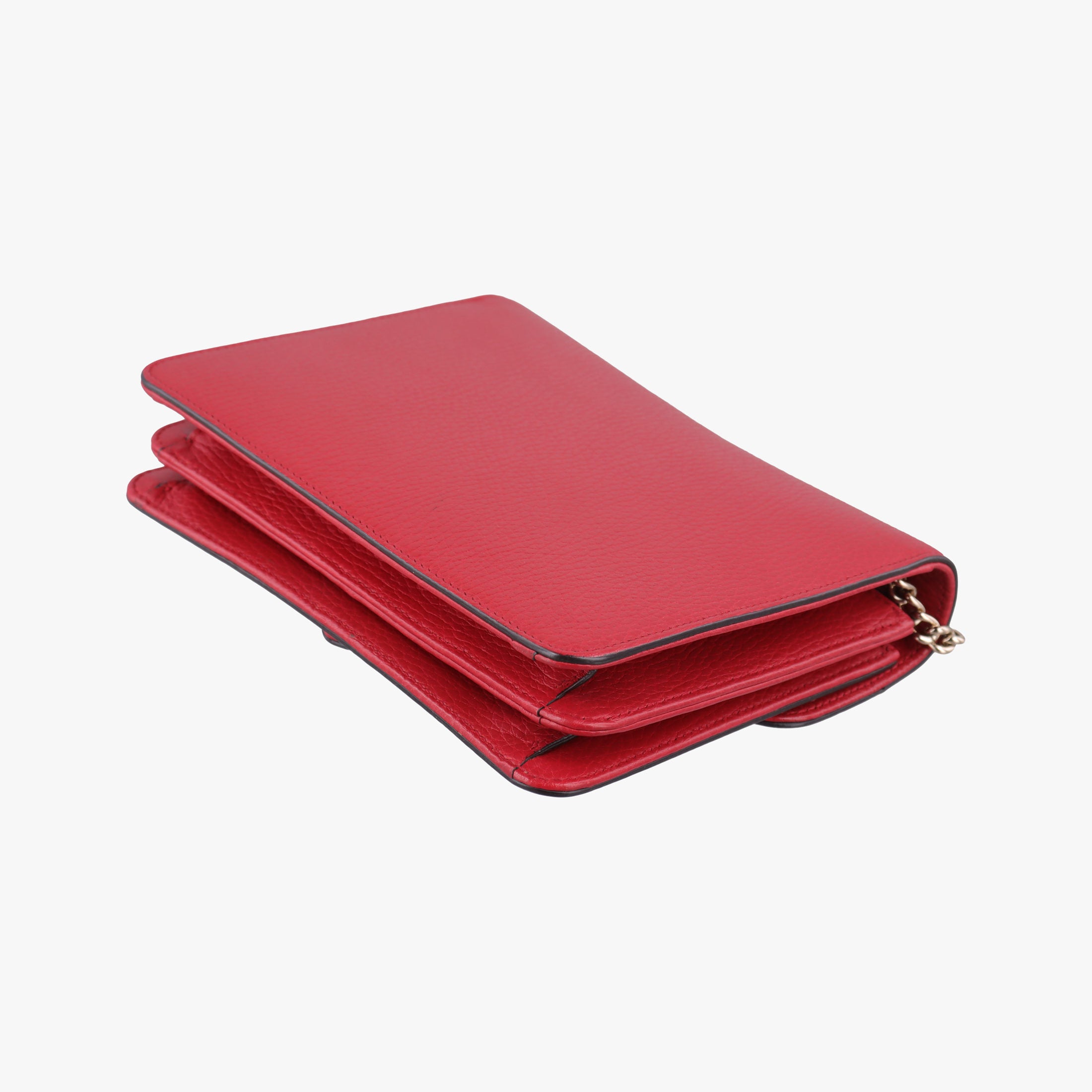 Secondhand Gucci Interlocking G Red Leather 510304 shoulderbag | stylenewstar