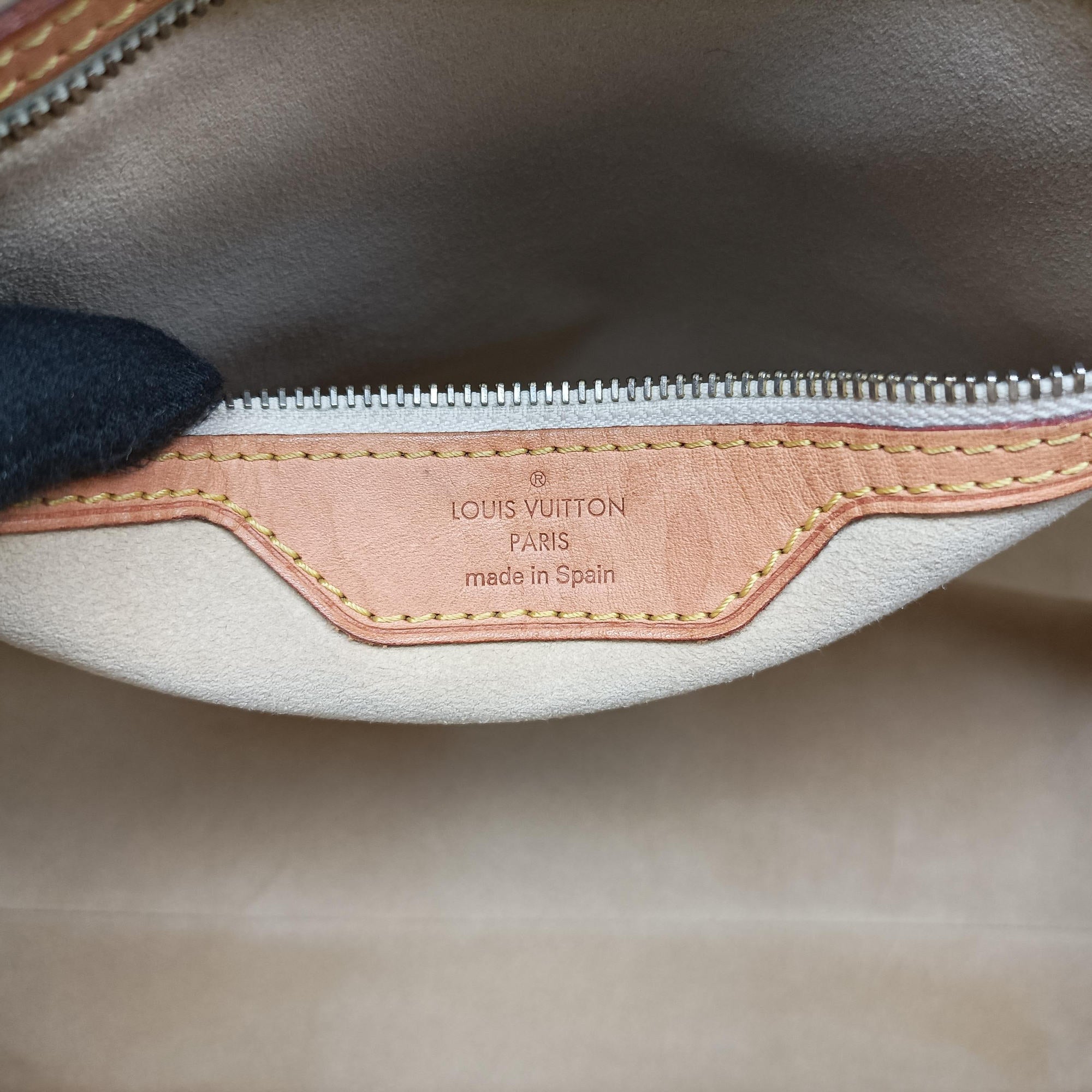 Pre-owned Louis Vuitton HAMPSTEAD MM AZUR Damier Canvas N51206 handbag | stylenewstar
