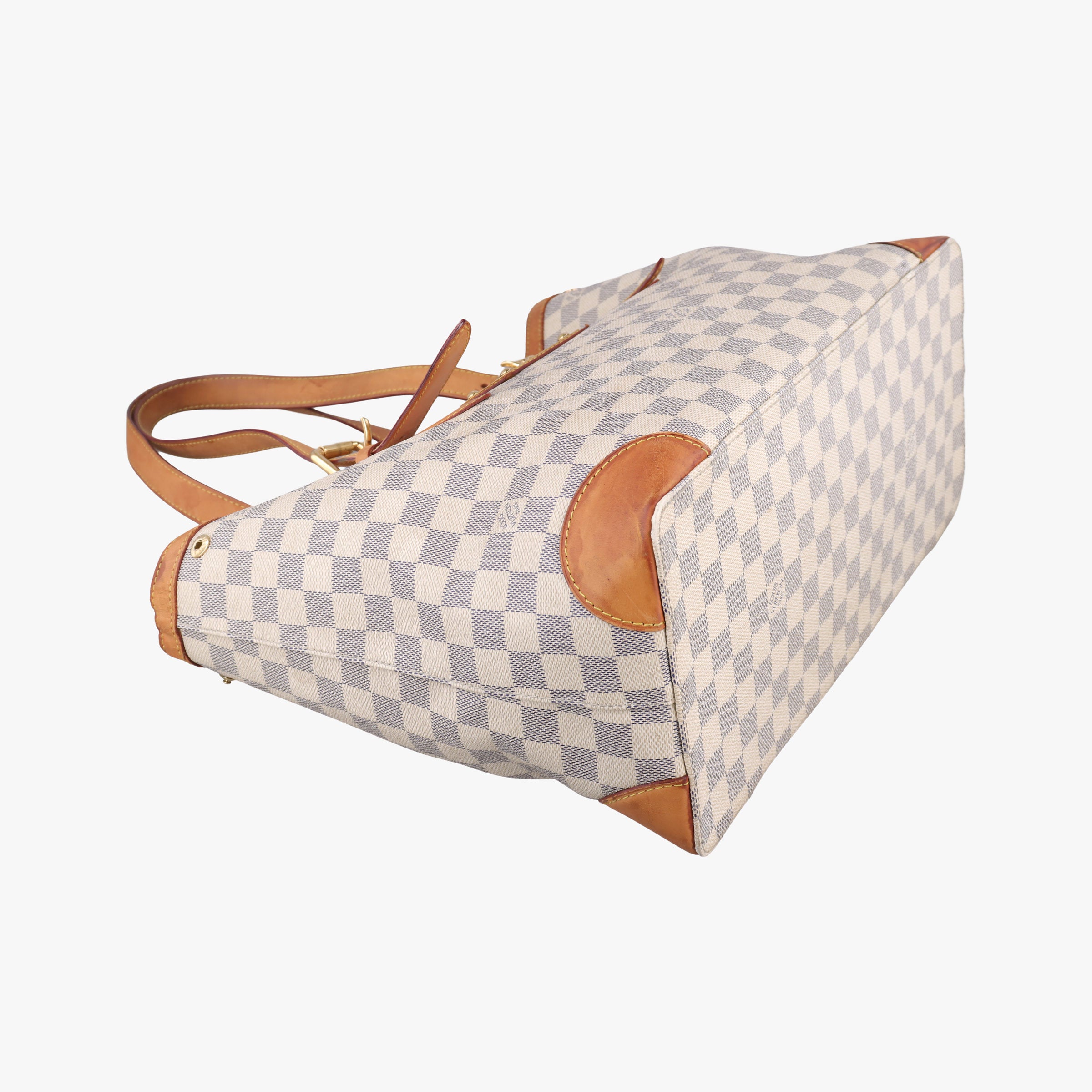 Pre-owned Louis Vuitton HAMPSTEAD MM AZUR Damier Canvas N51206 handbag | stylenewstar