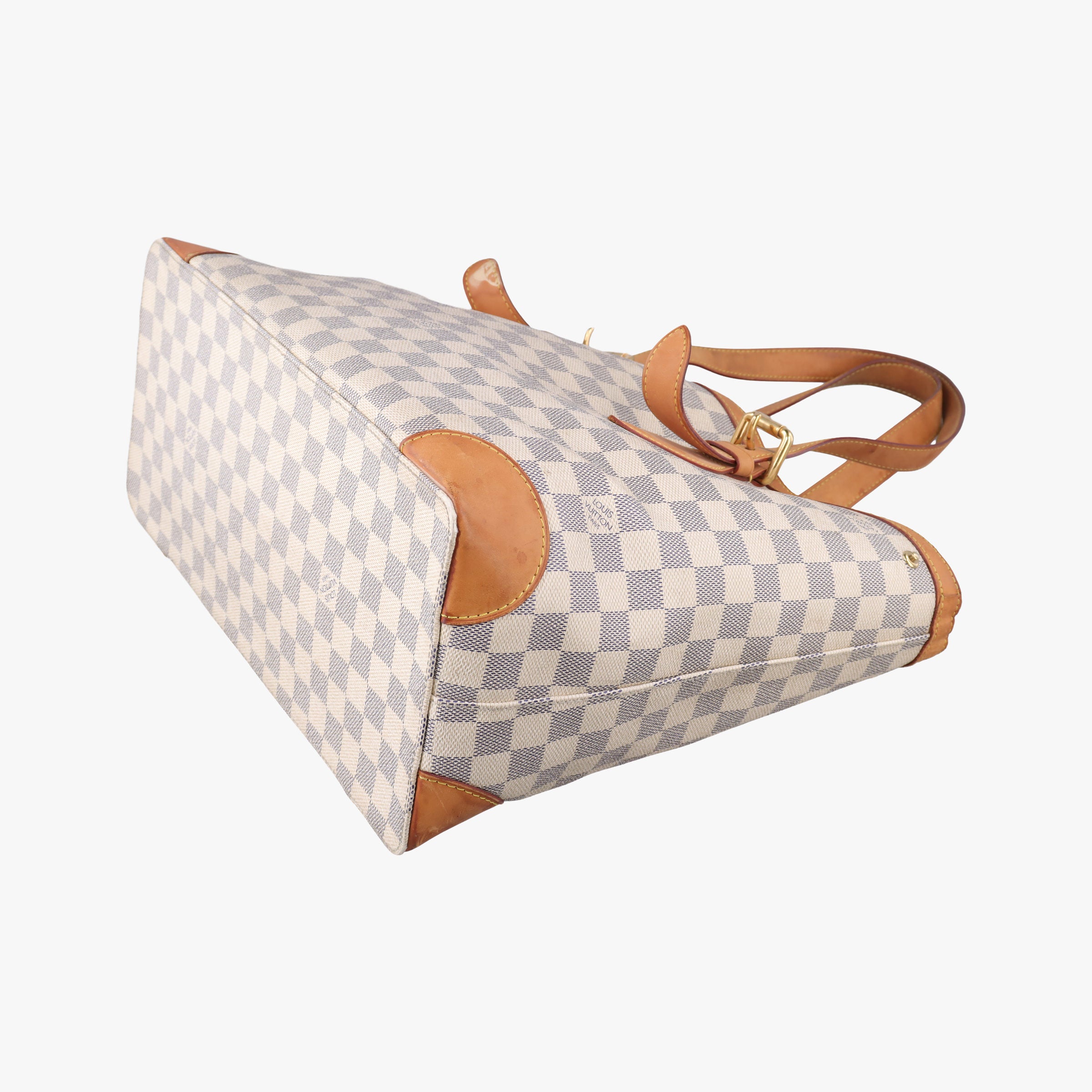 Pre-owned Louis Vuitton HAMPSTEAD MM AZUR Damier Canvas N51206 handbag | stylenewstar