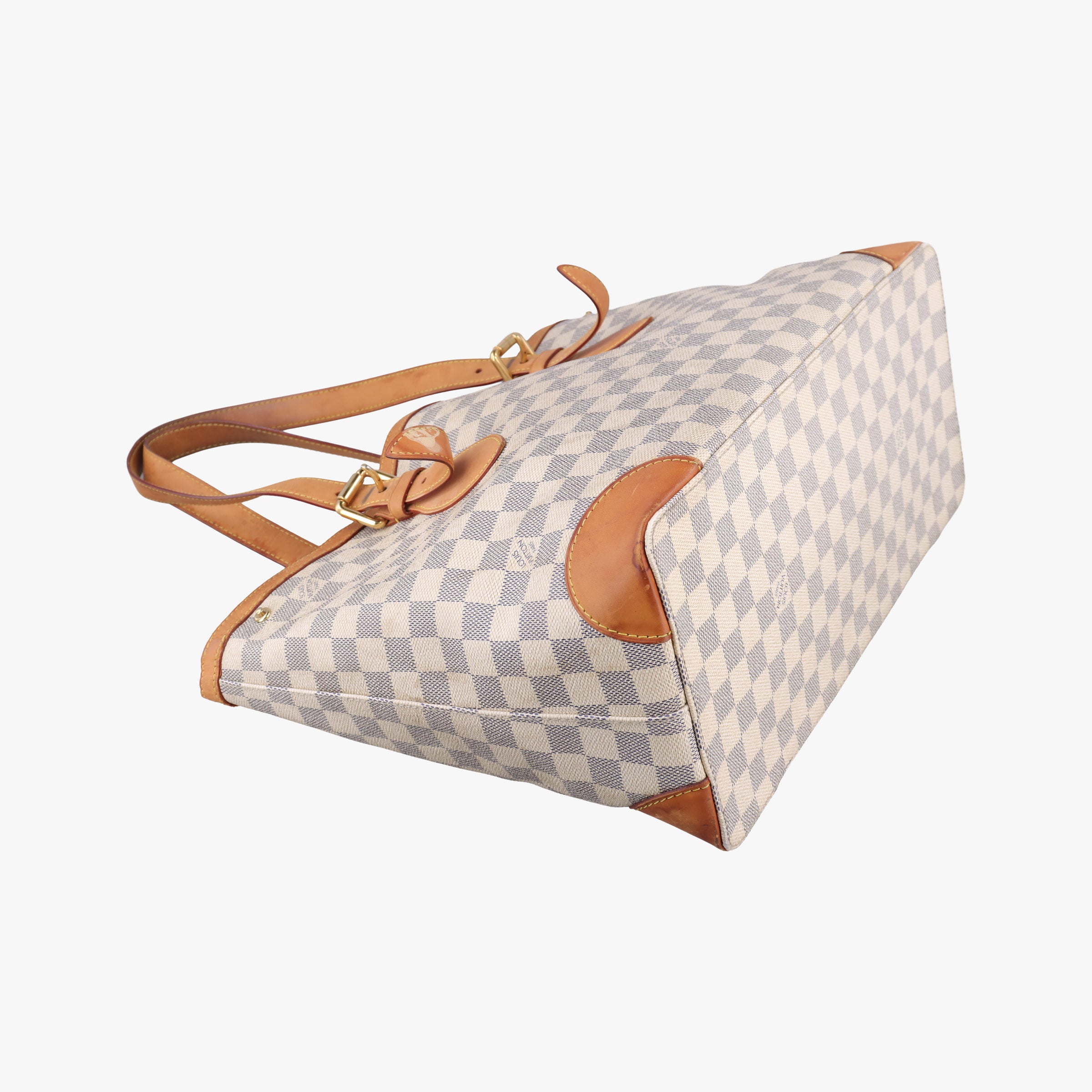Pre-owned Louis Vuitton HAMPSTEAD MM AZUR Damier Canvas N51206 handbag | stylenewstar