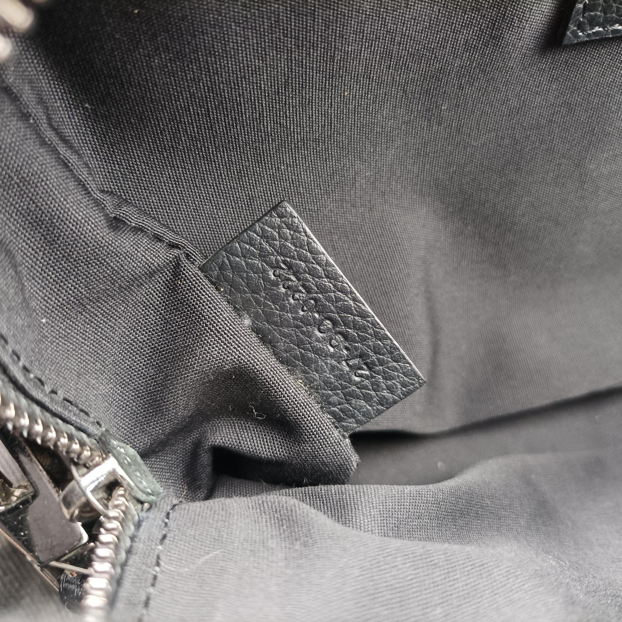Pre-owned Christian Dior Safari Oblique Navy×Gray jacquard×Leather  shoulderbag | stylenewstar