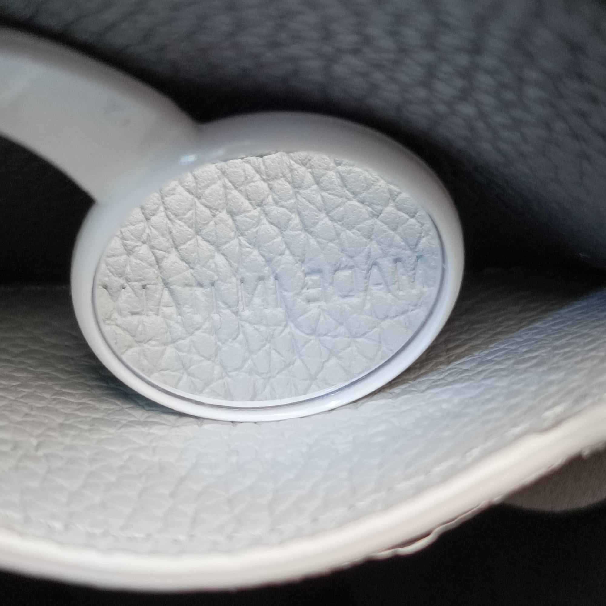 Vintage Christian Dior Compact Messenger Navy × Grey Leather  shoulderbag | stylenewstar