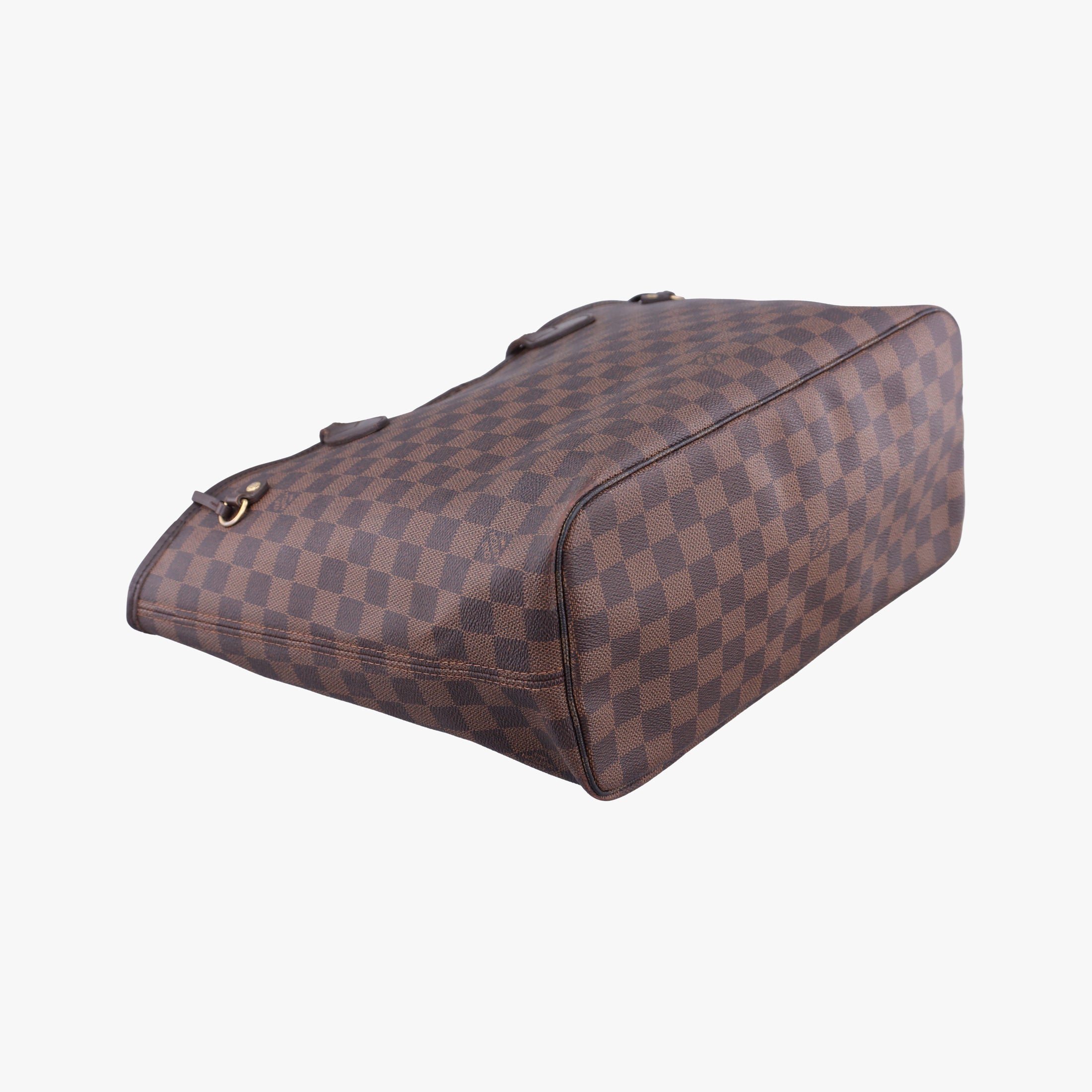 Vintage Louis Vuitton NEVERFULL MM EBENE Damier Canvas N51105 shoulderbag | stylenewstar