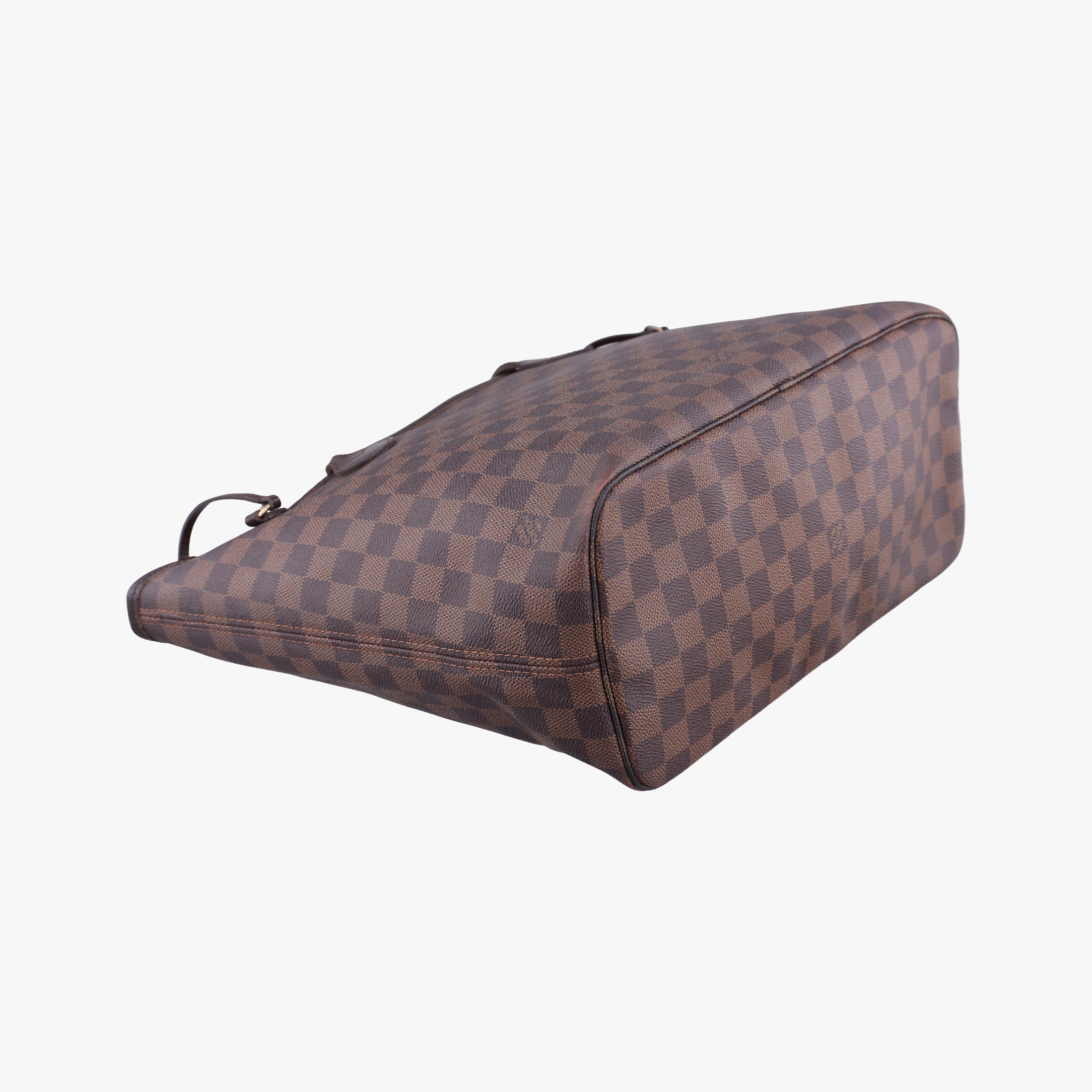 Vintage Louis Vuitton NEVERFULL MM EBENE Damier Canvas N51105 shoulderbag | stylenewstar