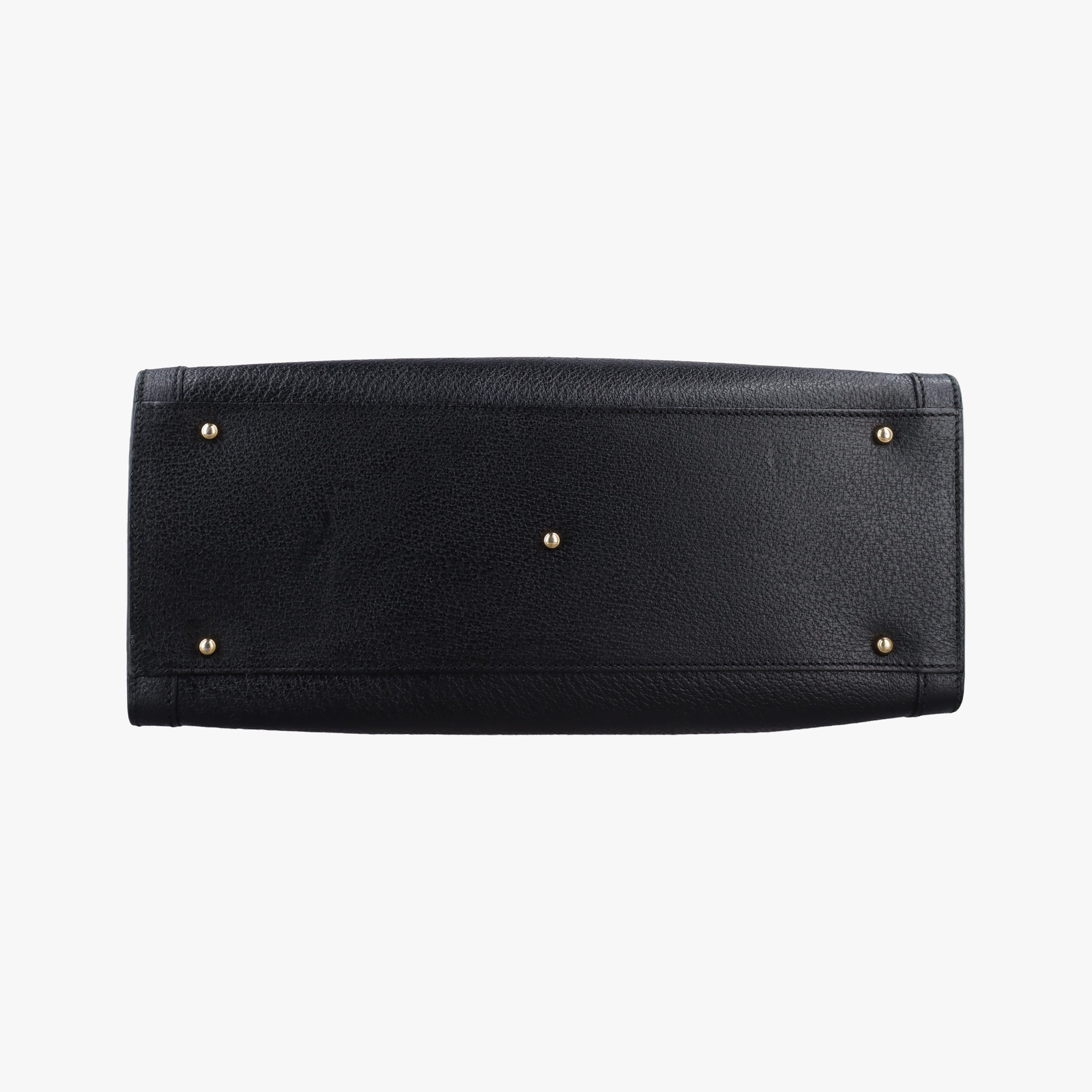 Secondhand Gucci Bamboo Black Leather 002.28 handbag | stylenewstar