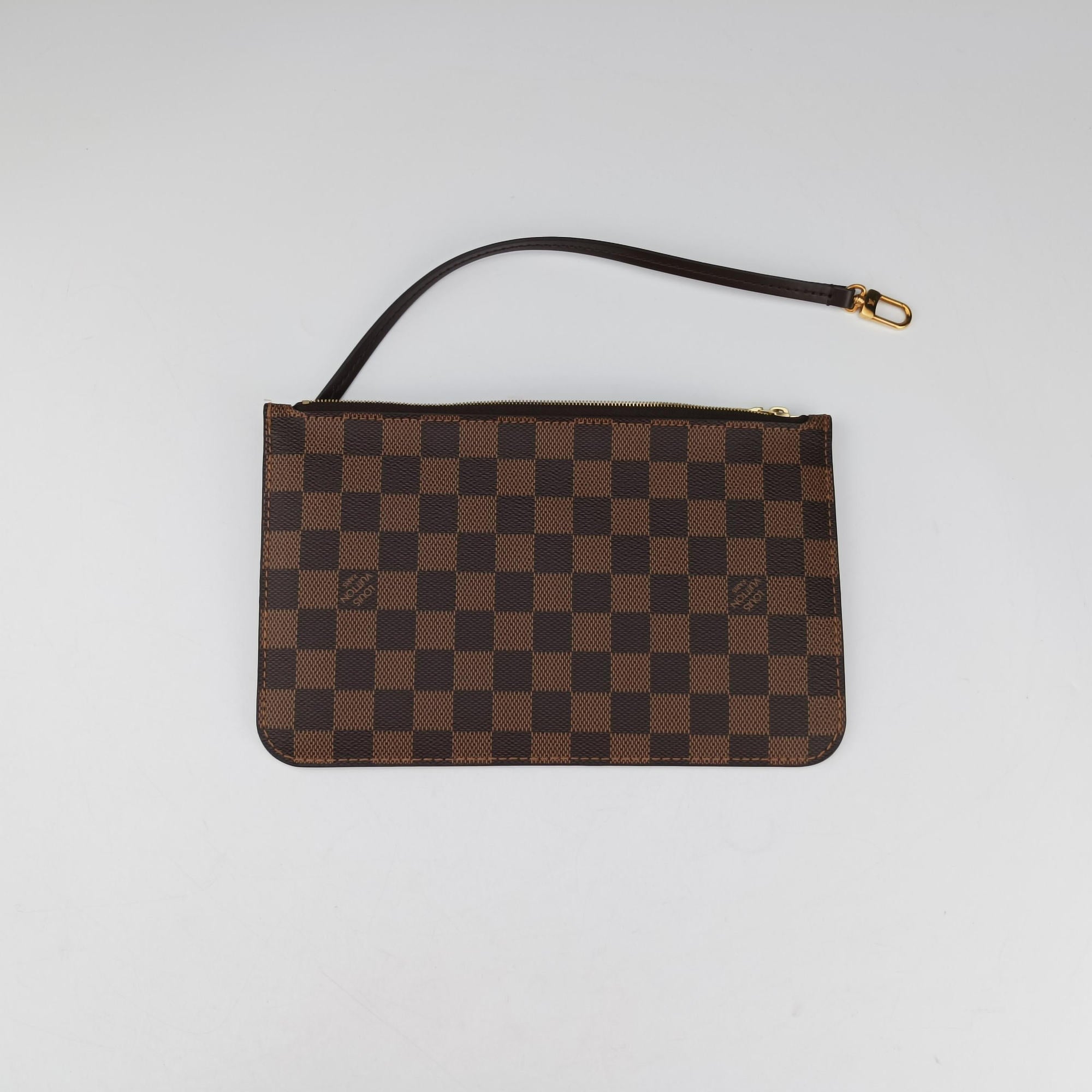 Pre-owned Louis Vuitton NEVERFULL MM EBENE Damier Canvas N51105 shoulderbag | stylenewstar