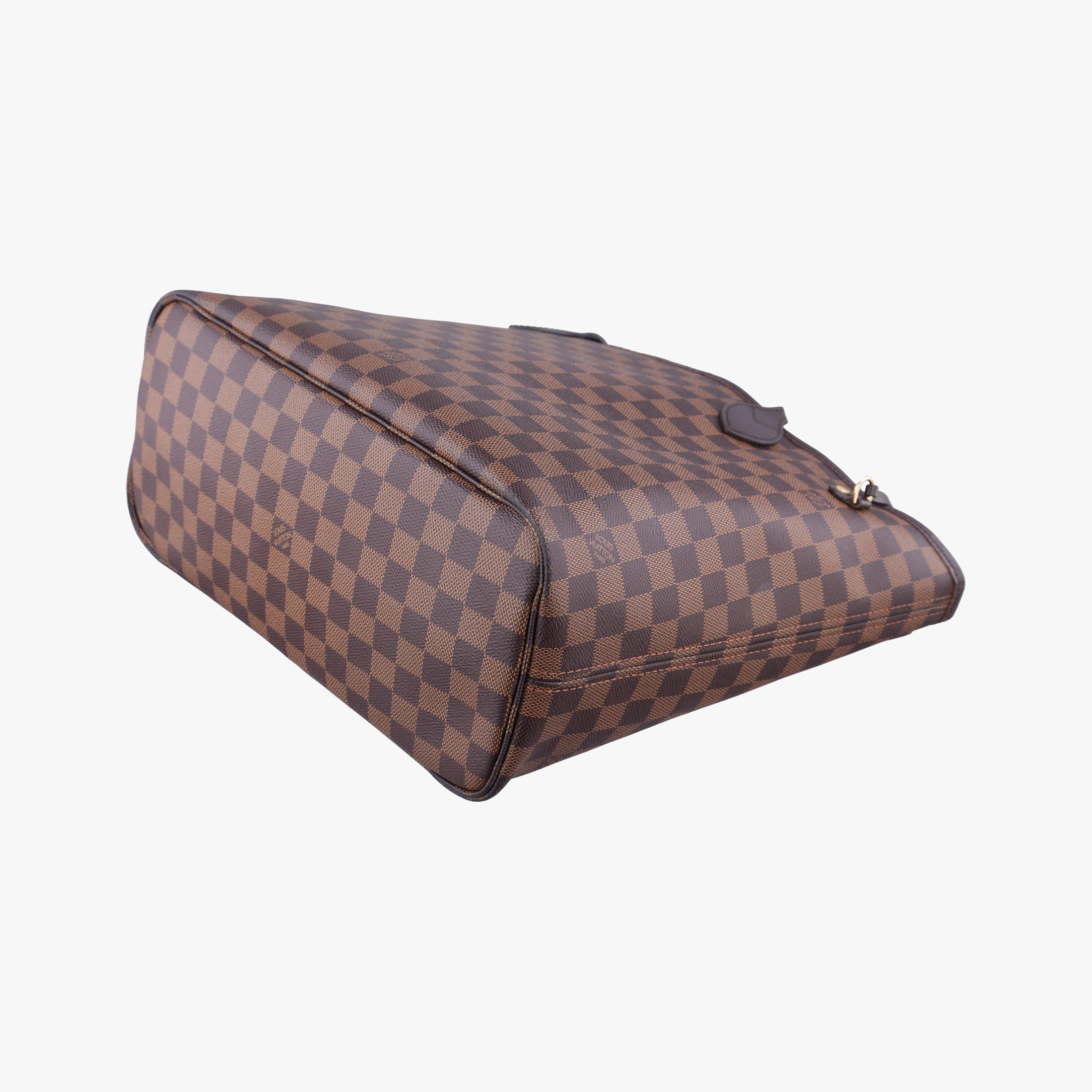 Pre-owned Louis Vuitton NEVERFULL MM EBENE Damier Canvas N51105 shoulderbag | stylenewstar
