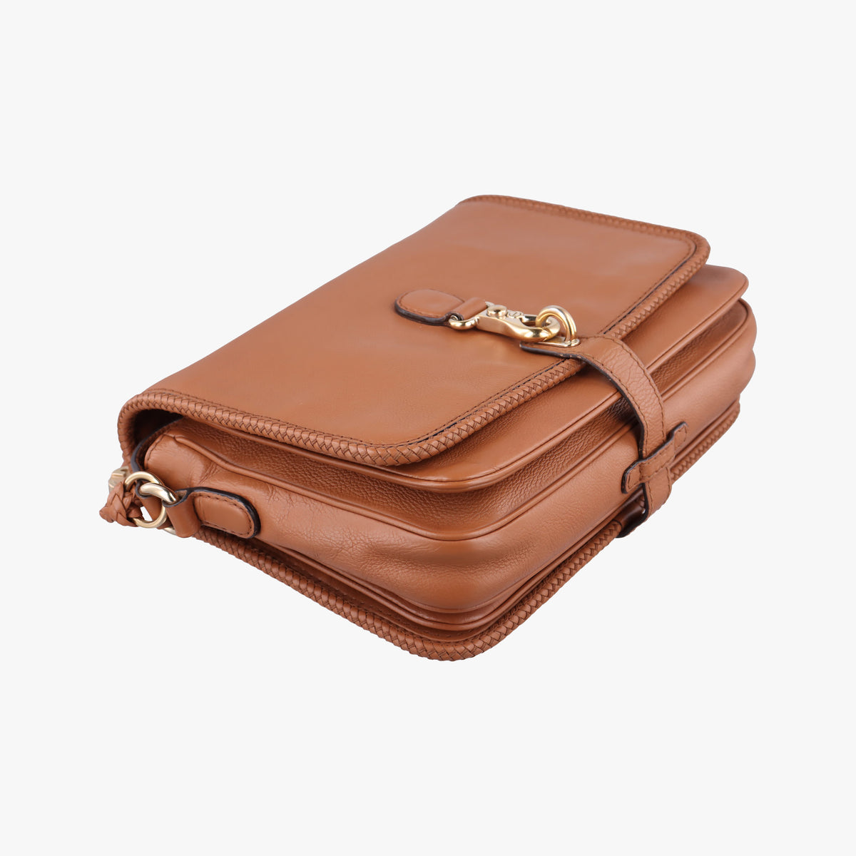 Vintage Gucci Marrakech Messenger Brown leather 257024 shoulderbag | stylenewstar