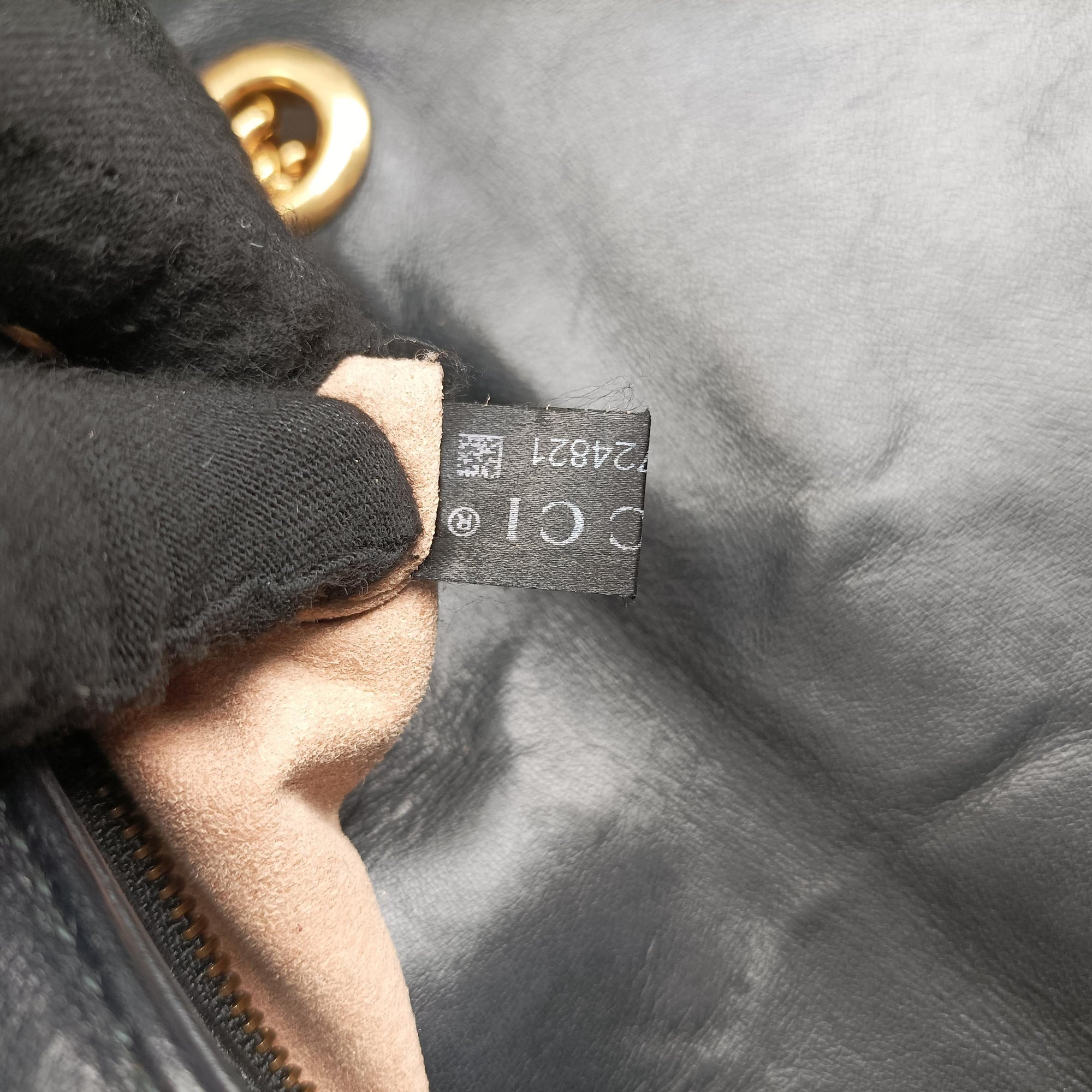 Pre-owned Gucci GG Marmont Black Leather 443497 shoulderbag | stylenewstar