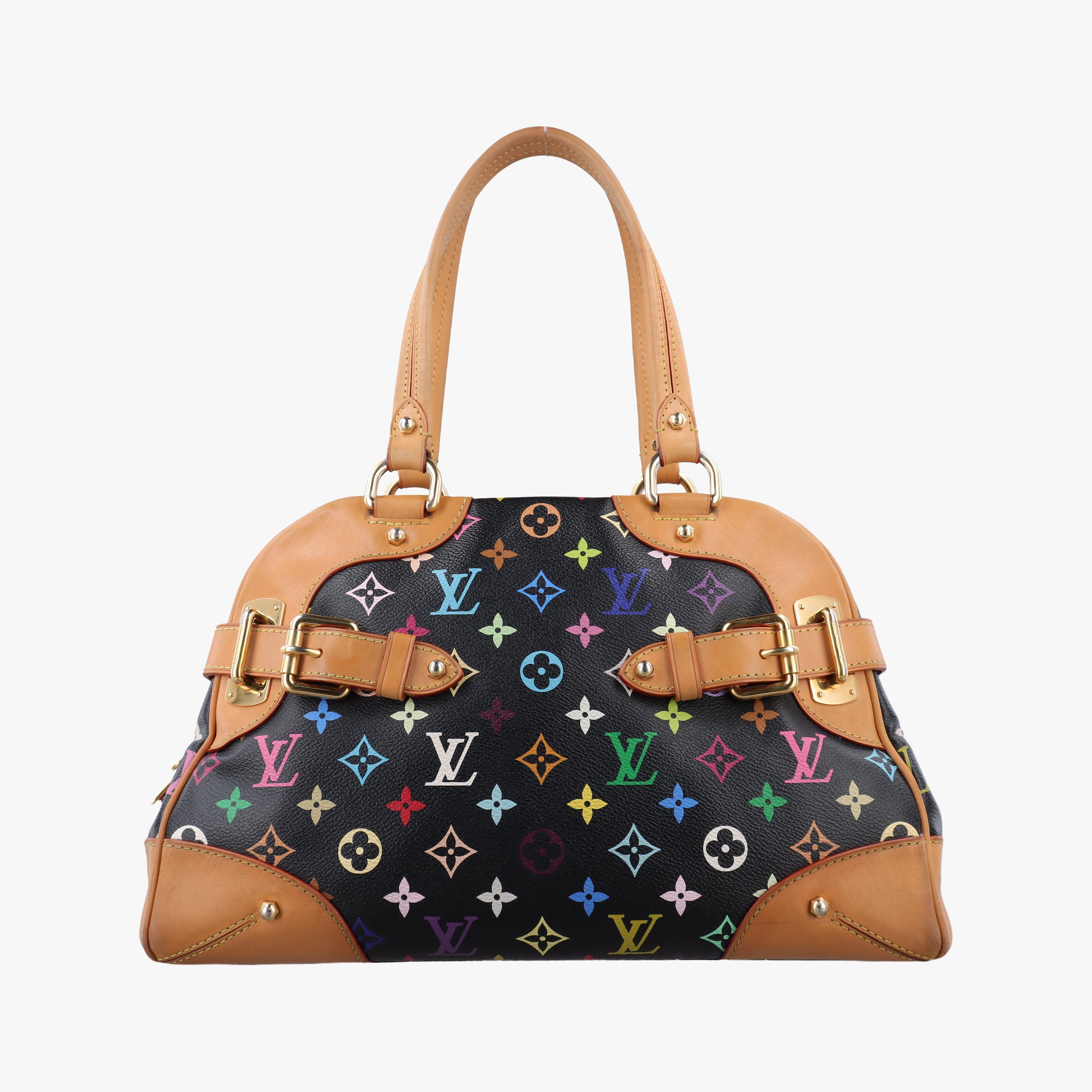 Pre-owned Louis Vuitton CLAUDIA Noir Monogram Multicolor M40194 shoulderbag | stylenewstar