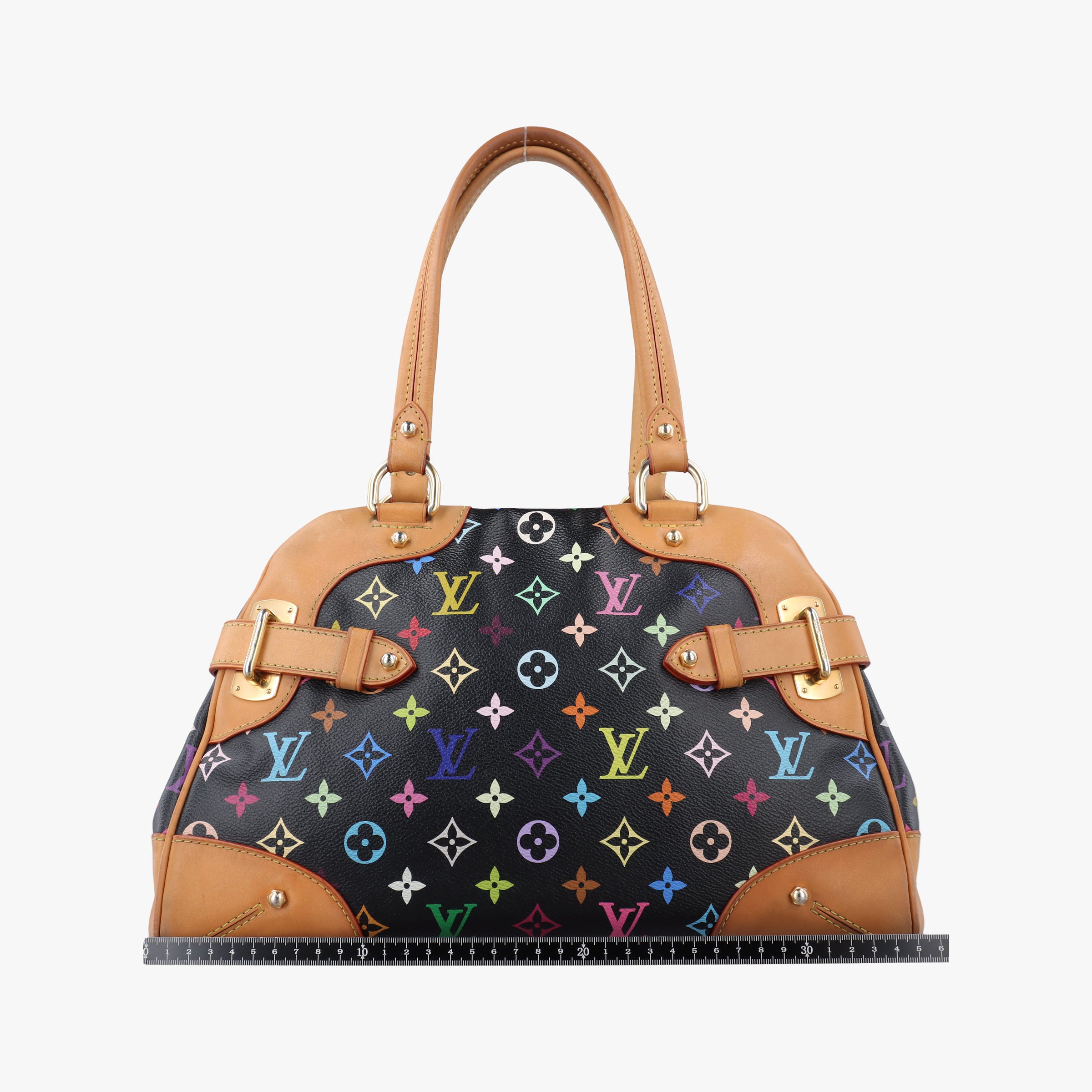 Pre-owned Louis Vuitton CLAUDIA Noir Monogram Multicolor M40194 shoulderbag | stylenewstar
