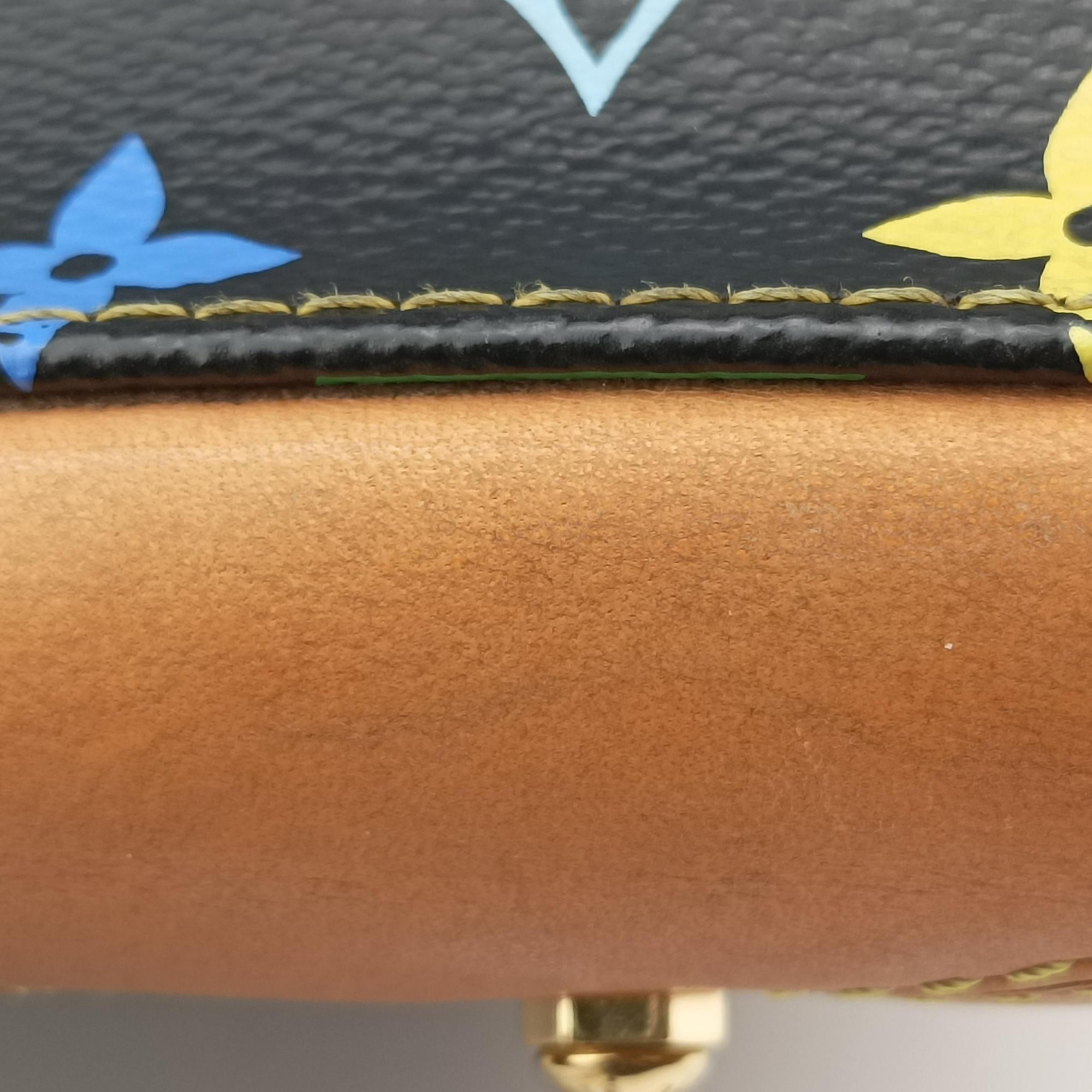 Pre-owned Louis Vuitton CLAUDIA Noir Monogram Multicolor M40194 shoulderbag | stylenewstar