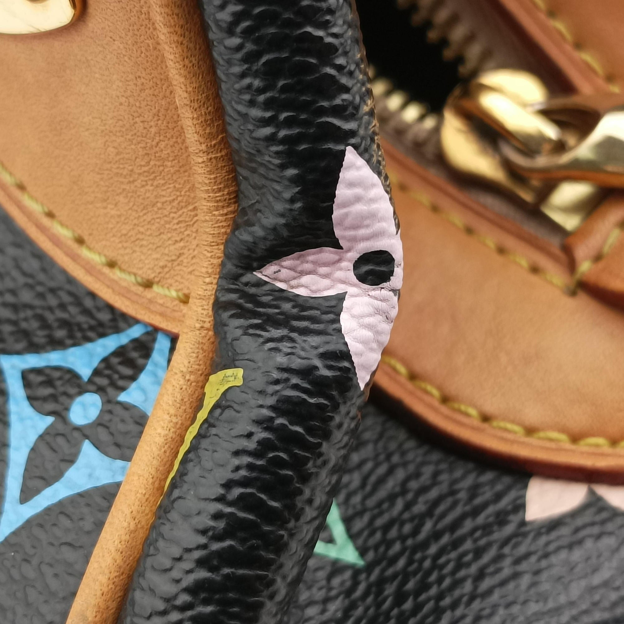 Pre-owned Louis Vuitton CLAUDIA Noir Monogram Multicolor M40194 shoulderbag | stylenewstar