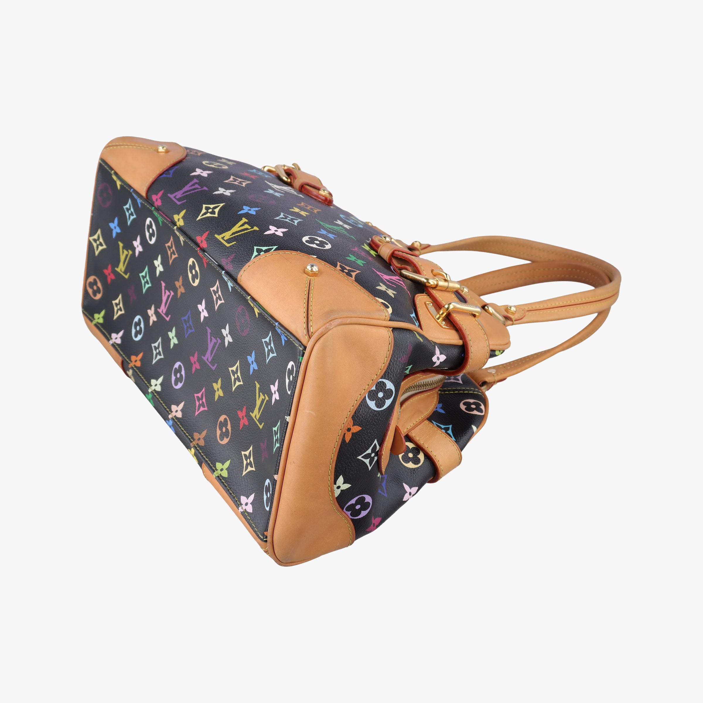 Pre-owned Louis Vuitton CLAUDIA Noir Monogram Multicolor M40194 shoulderbag | stylenewstar