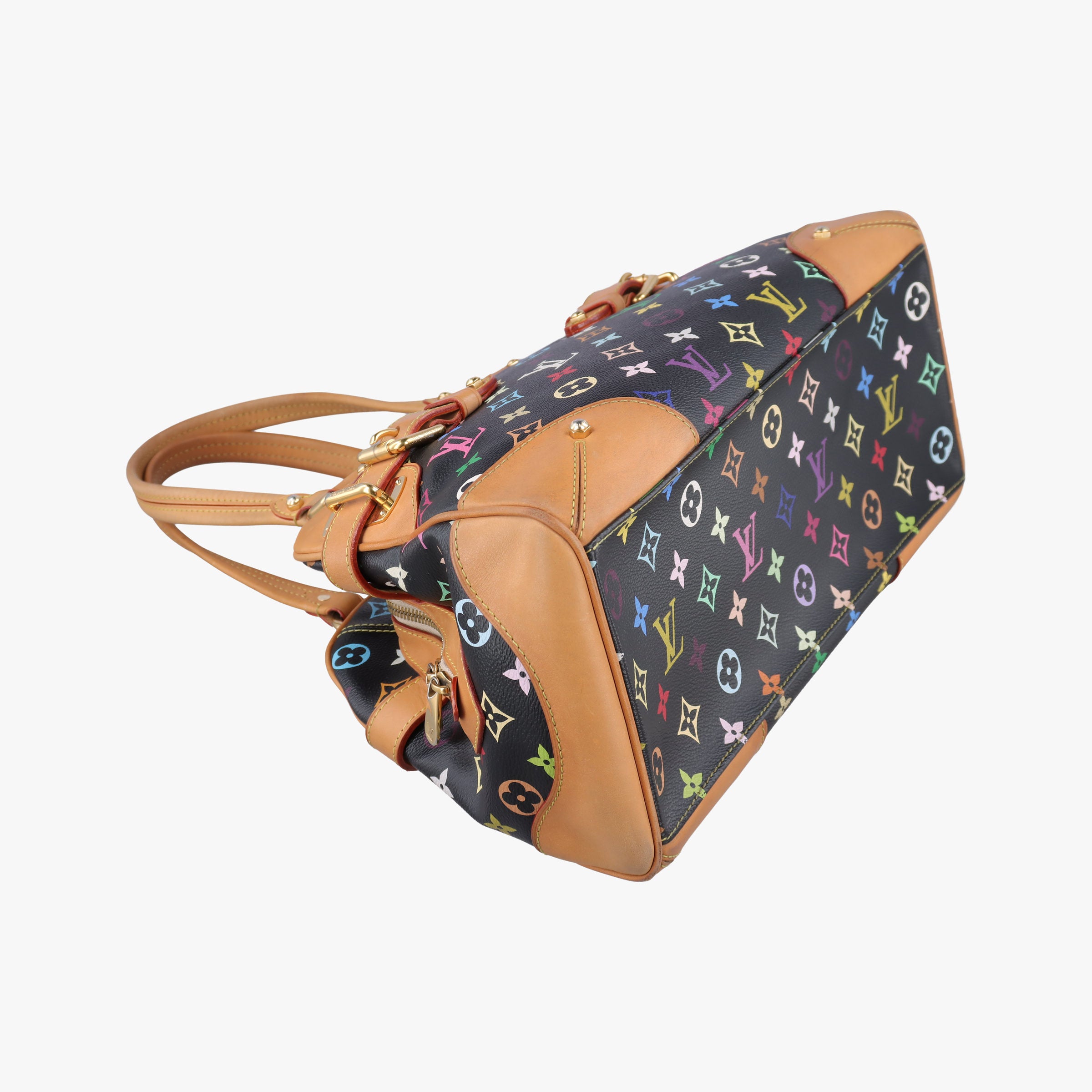 Pre-owned Louis Vuitton CLAUDIA Noir Monogram Multicolor M40194 shoulderbag | stylenewstar