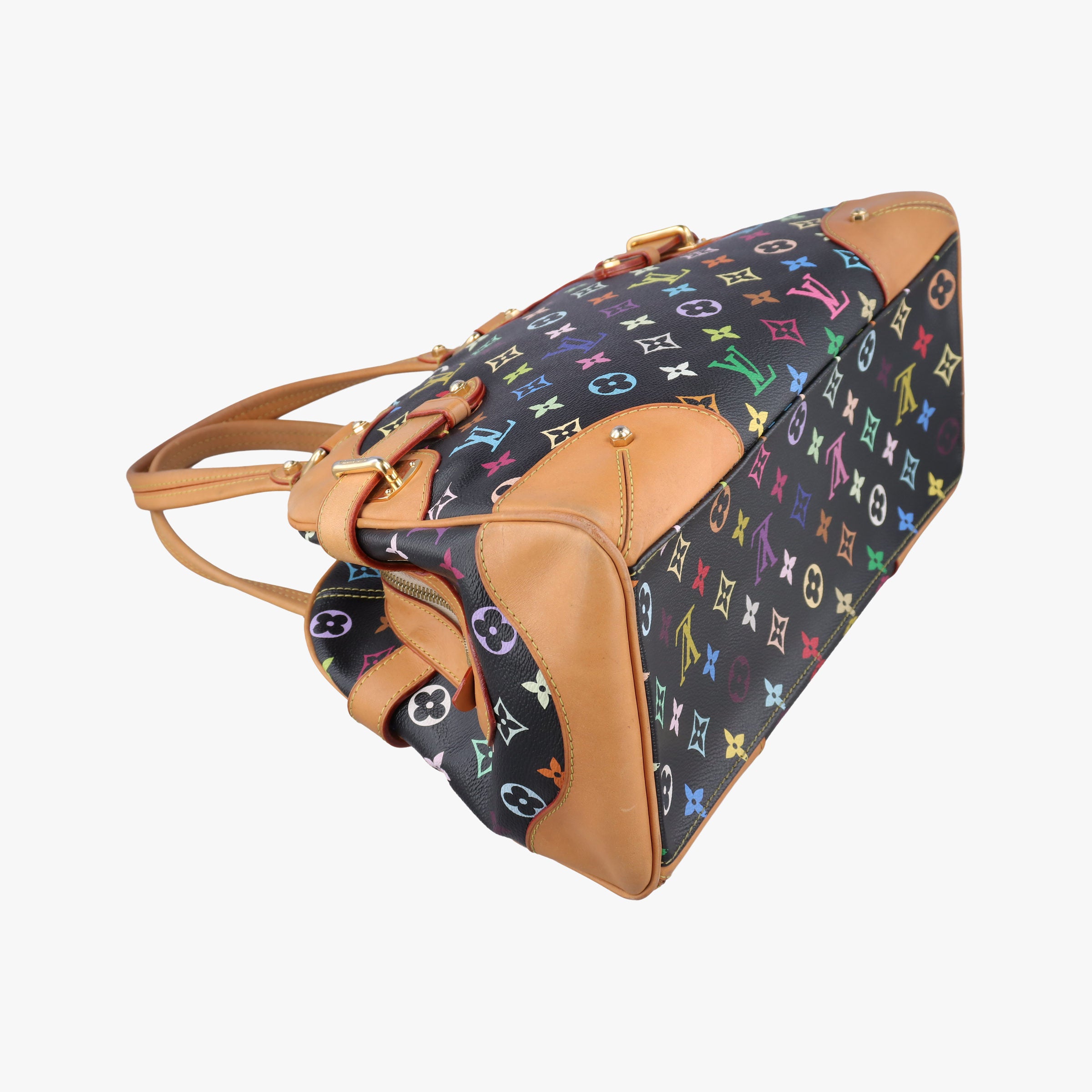 Pre-owned Louis Vuitton CLAUDIA Noir Monogram Multicolor M40194 shoulderbag | stylenewstar