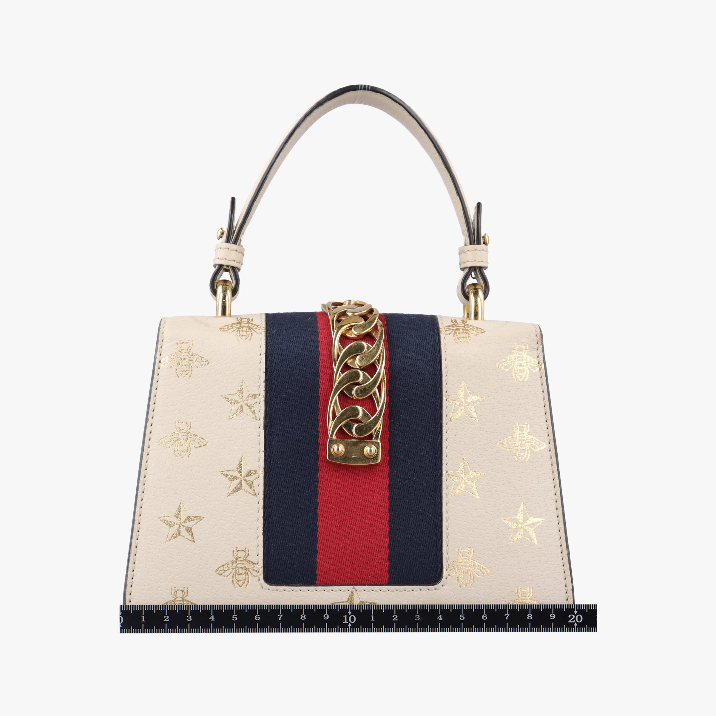 Secondhand Gucci Sylvie White Leather 470270 shoulderbag | stylenewstar