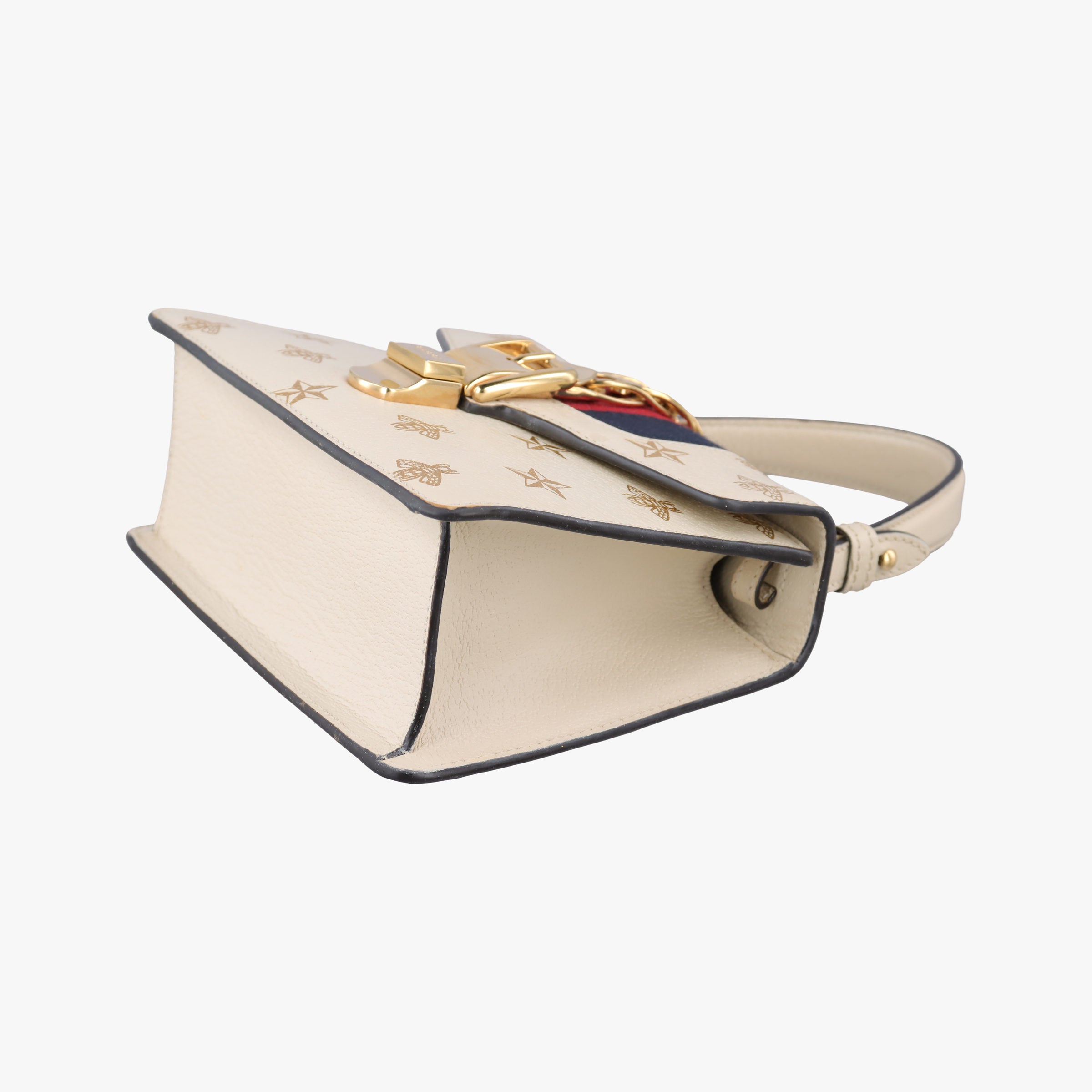Secondhand Gucci Sylvie White Leather 470270 shoulderbag | stylenewstar
