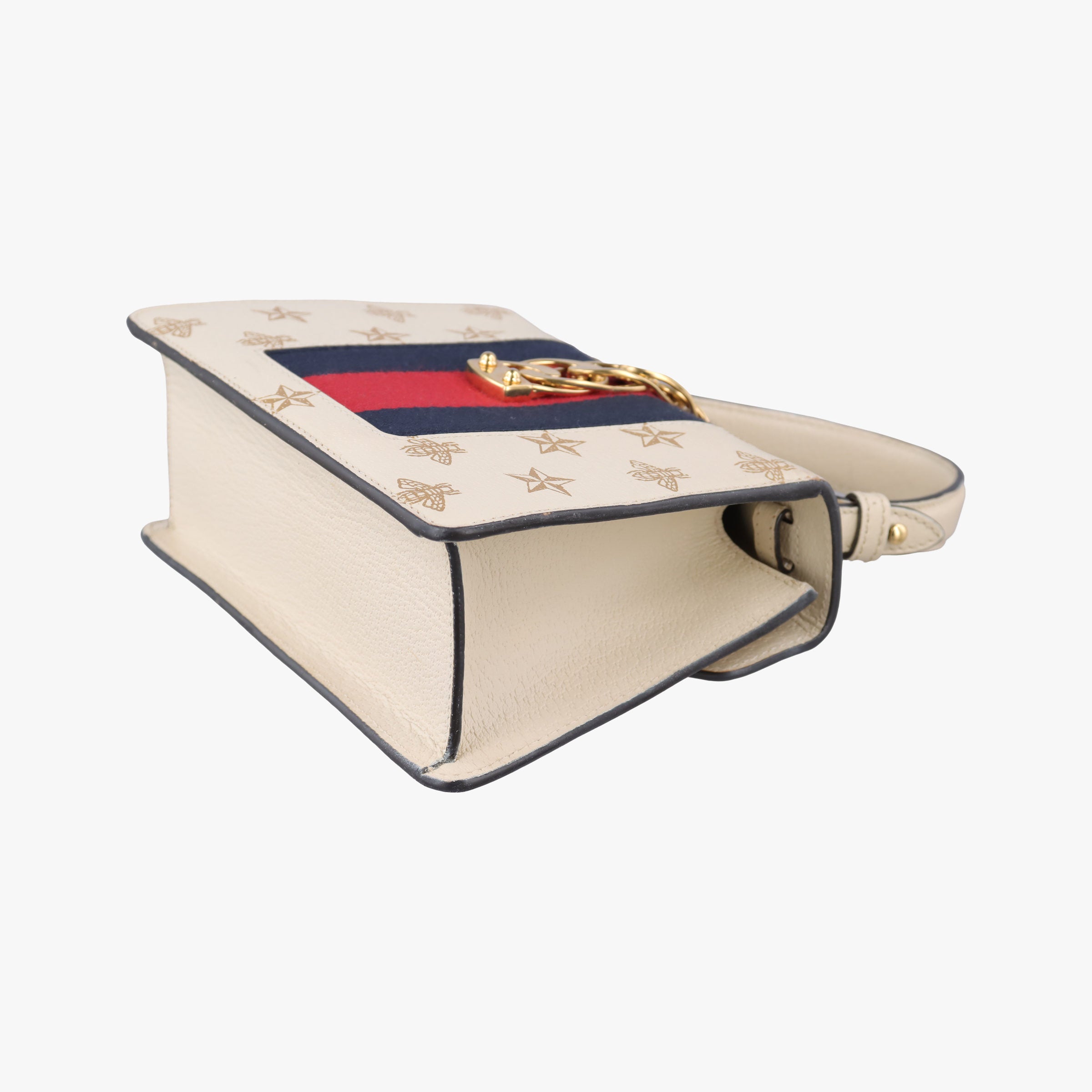 Secondhand Gucci Sylvie White Leather 470270 shoulderbag | stylenewstar