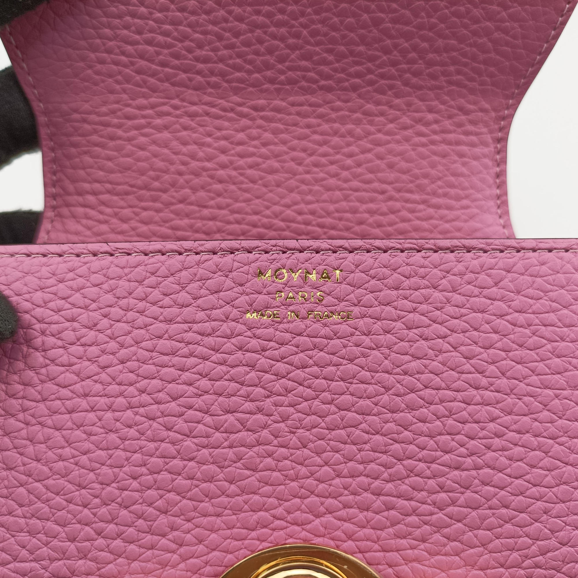 Pre-owned Moynat Legenne Pink leather  shoulderbag | stylenewstar