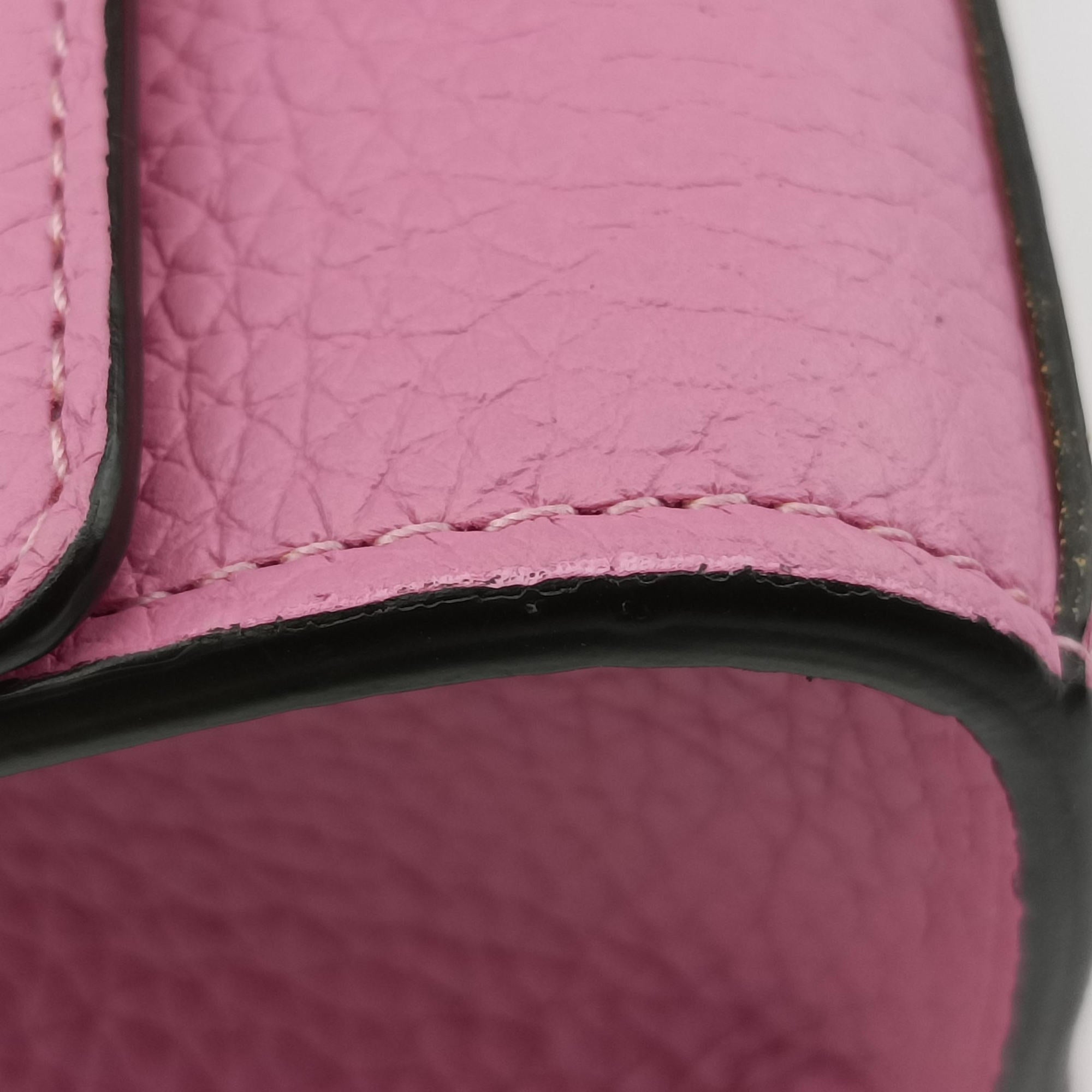 Pre-owned Moynat Legenne Pink leather  shoulderbag | stylenewstar