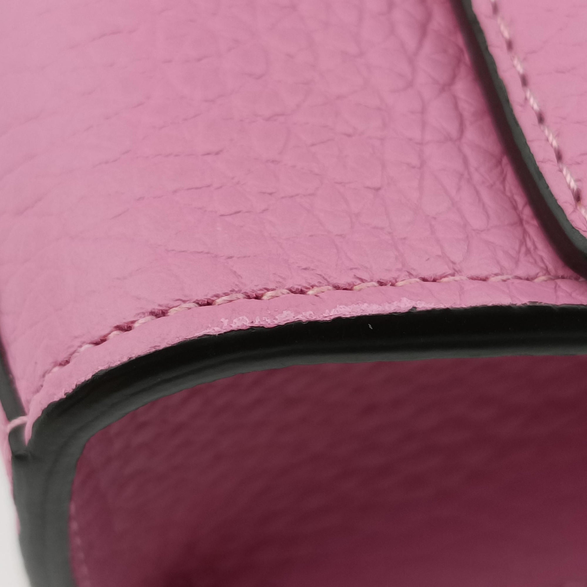 Pre-owned Moynat Legenne Pink leather  shoulderbag | stylenewstar