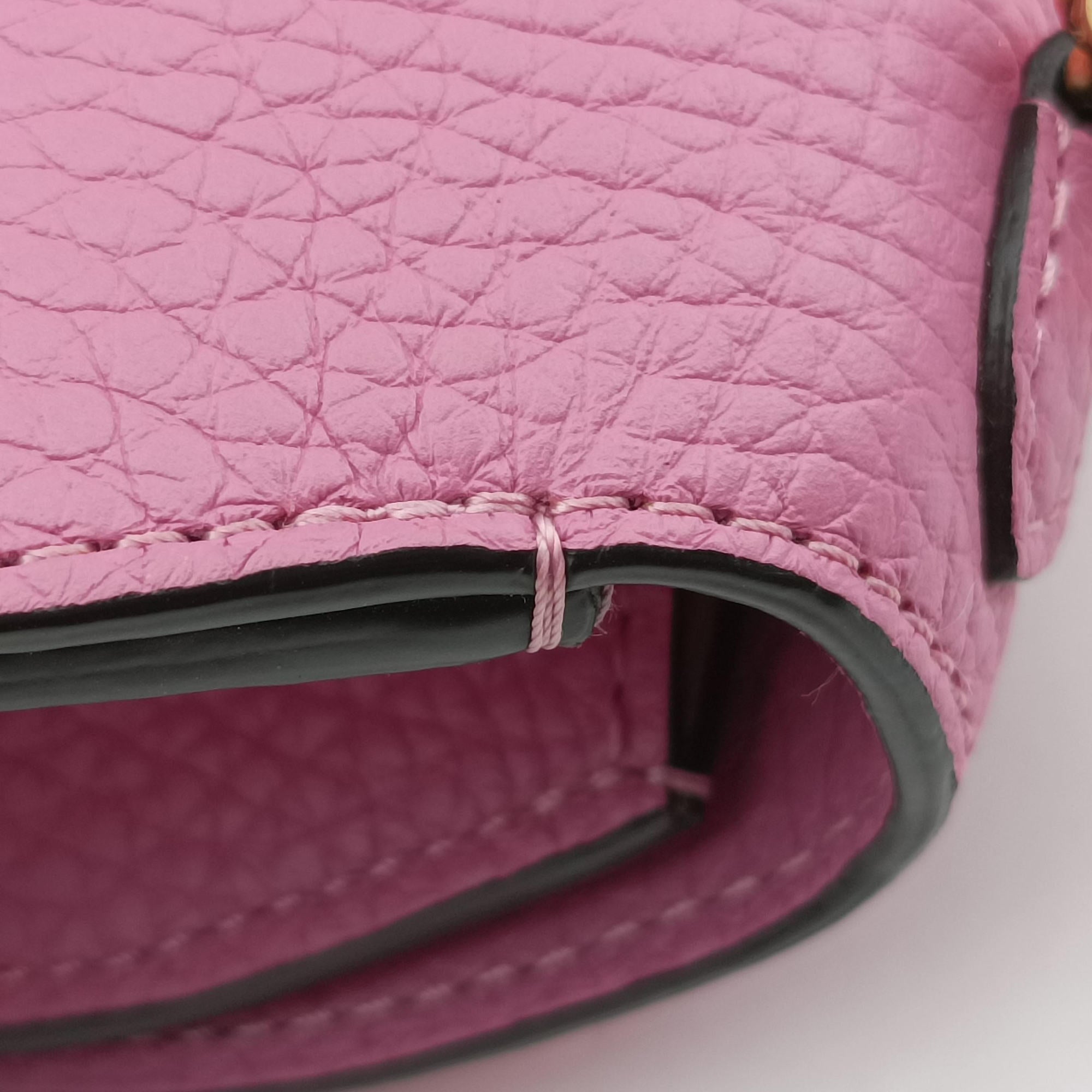 Pre-owned Moynat Legenne Pink leather  shoulderbag | stylenewstar