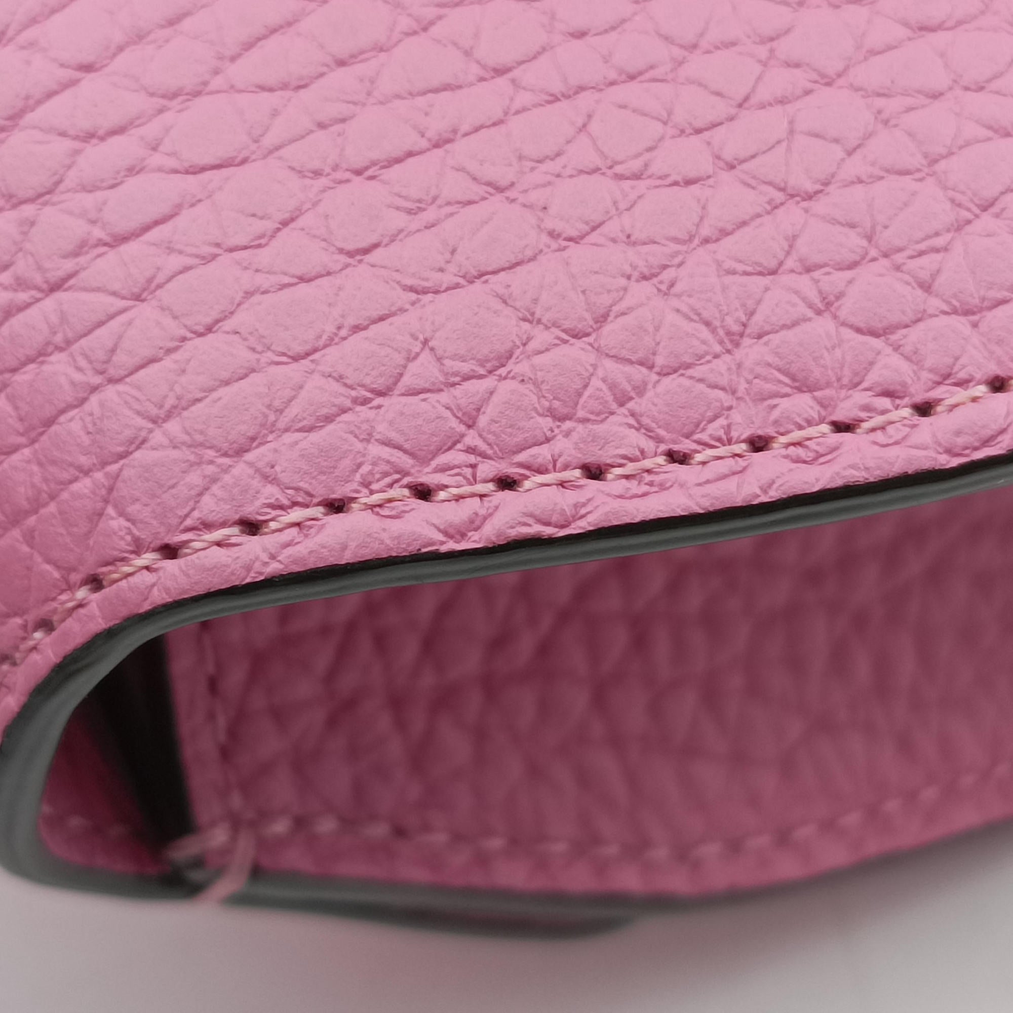 Pre-owned Moynat Legenne Pink leather  shoulderbag | stylenewstar