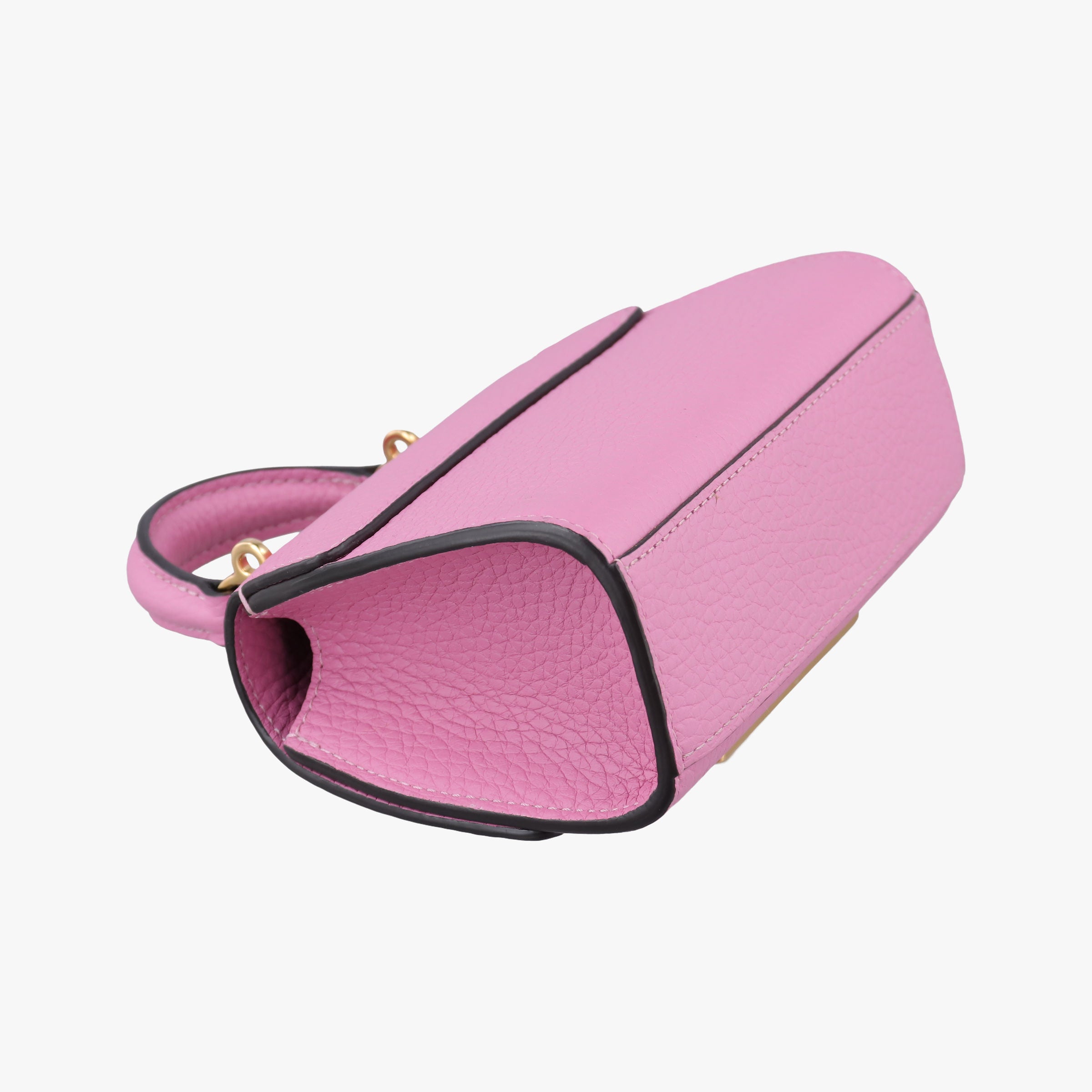 Pre-owned Moynat Legenne Pink leather  shoulderbag | stylenewstar