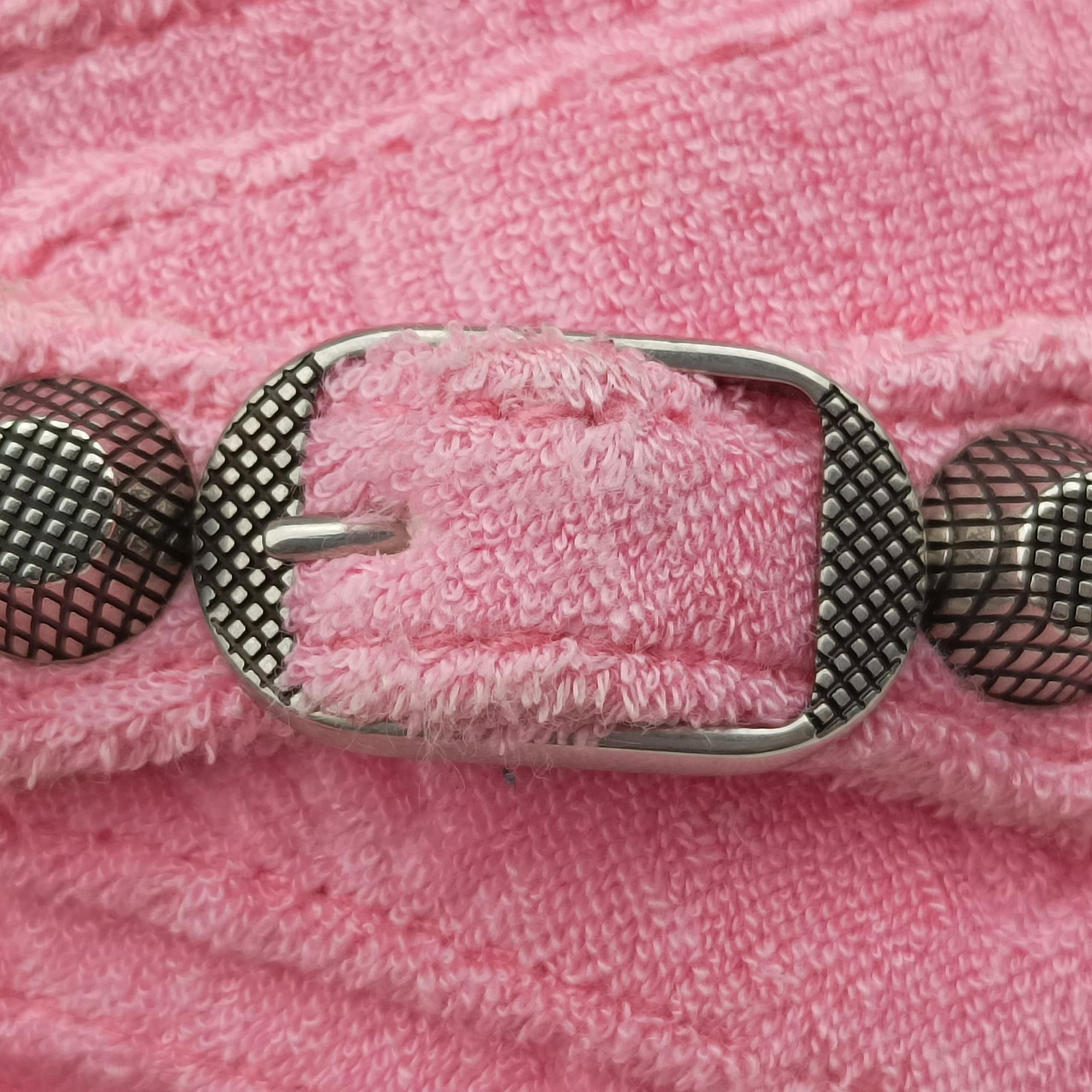 Vintage Balenciaga Le Cagole mini Pink Pile Fabric  shoulderbag | stylenewstar