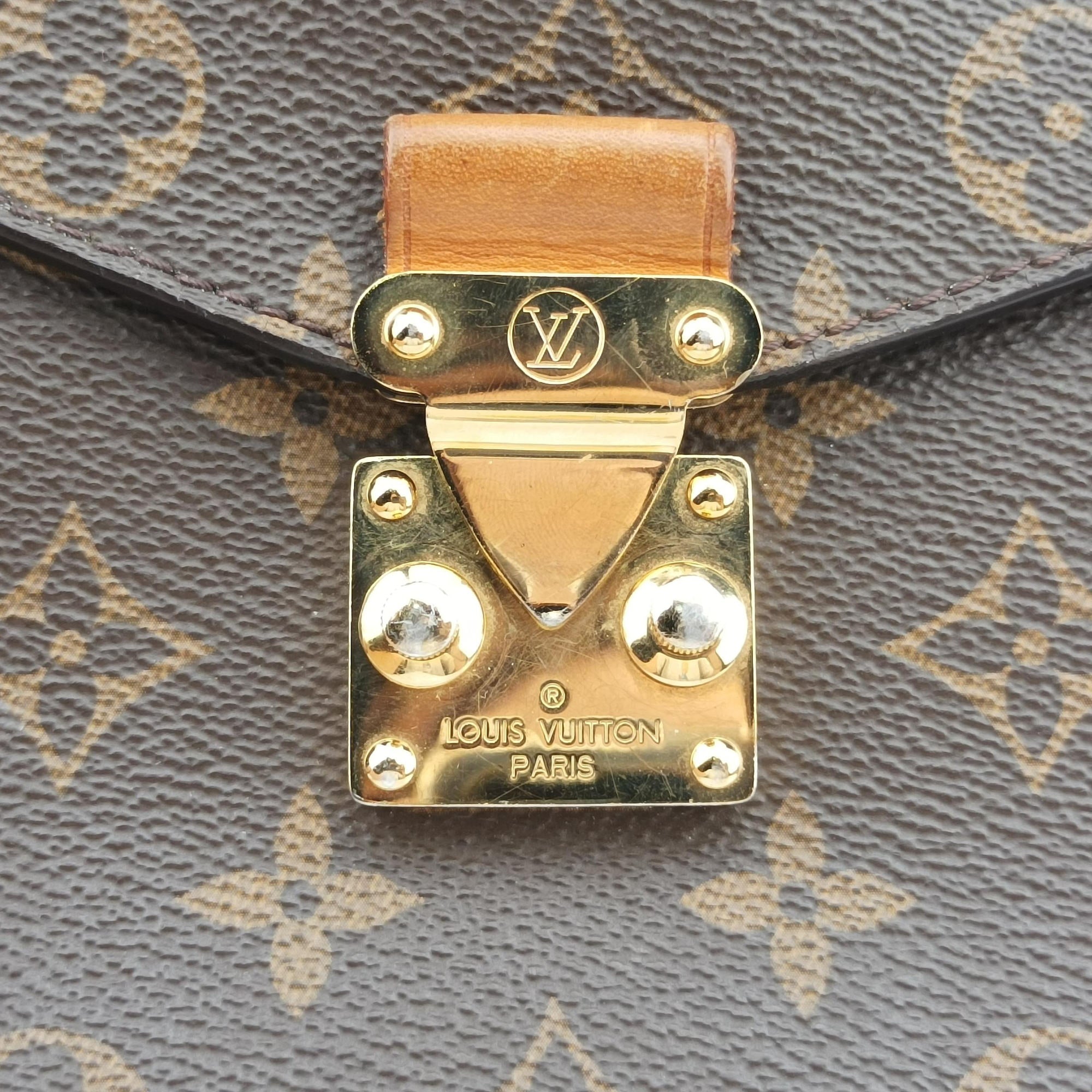 Pre-owned Louis Vuitton Pochette Metis MM Brown Monogram Canvas M44875 shoulderbag | stylenewstar