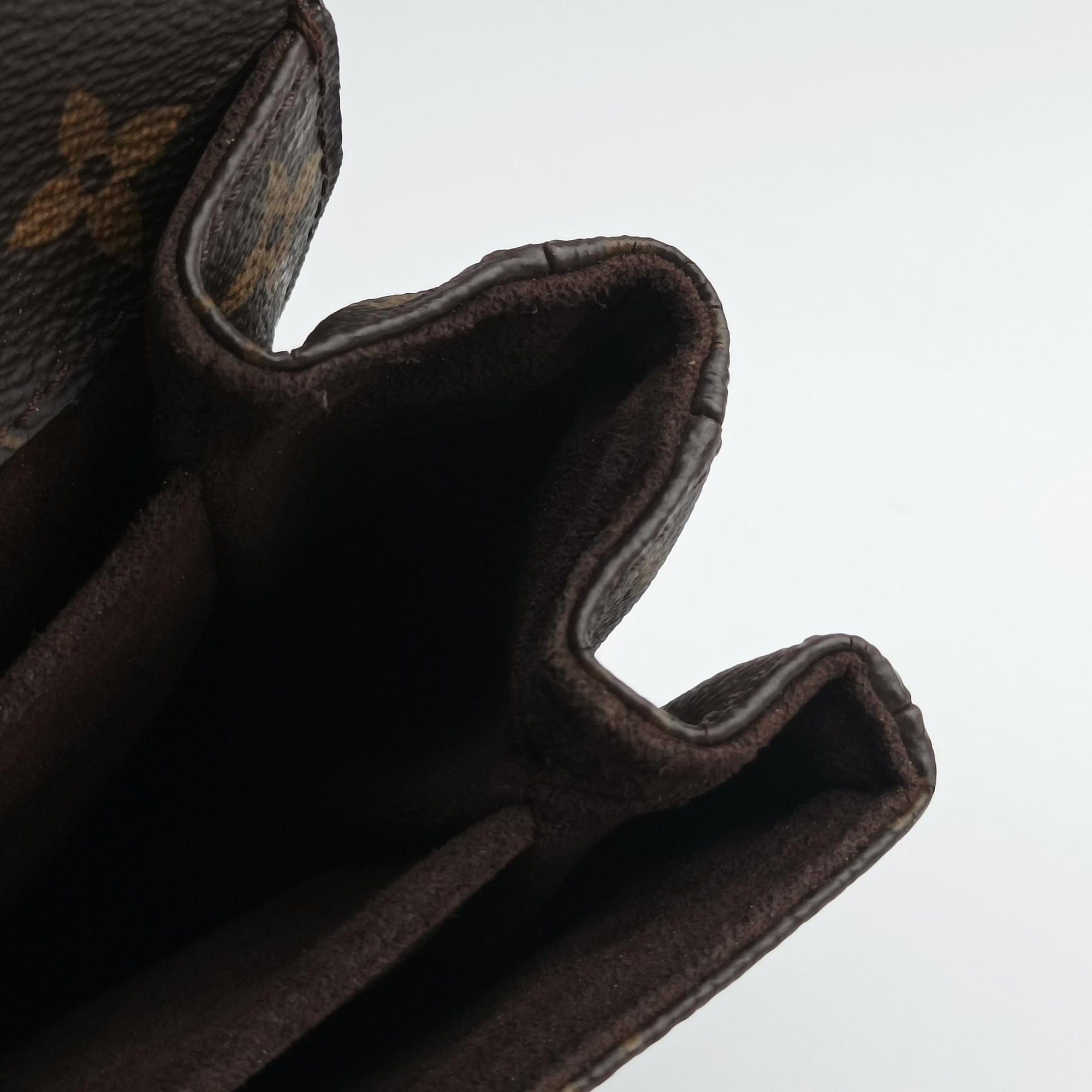 Pre-owned Louis Vuitton Pochette Metis MM Brown Monogram Canvas M44875 shoulderbag | stylenewstar