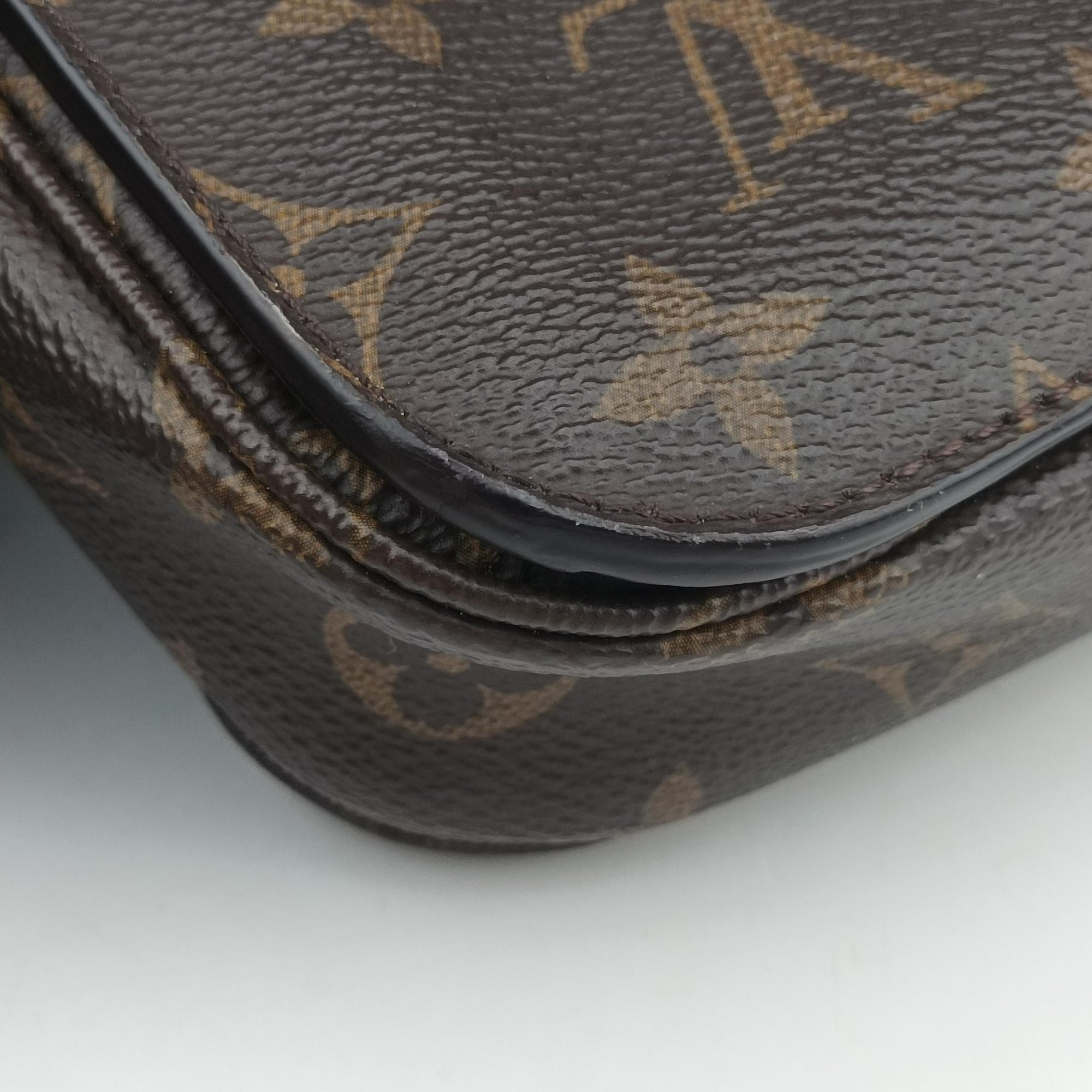 Pre-owned Louis Vuitton Pochette Metis MM Brown Monogram Canvas M44875 shoulderbag | stylenewstar